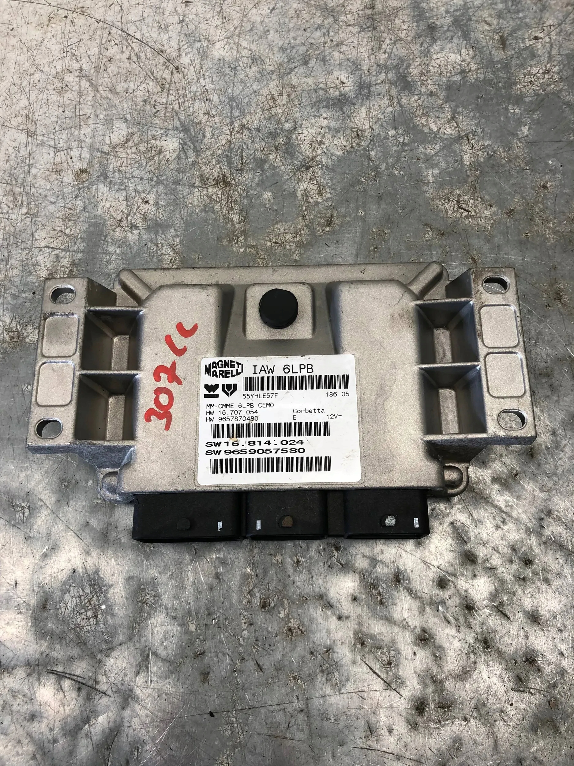 computer Motore PEUGEOT 307 CC 9659057580 9657870480