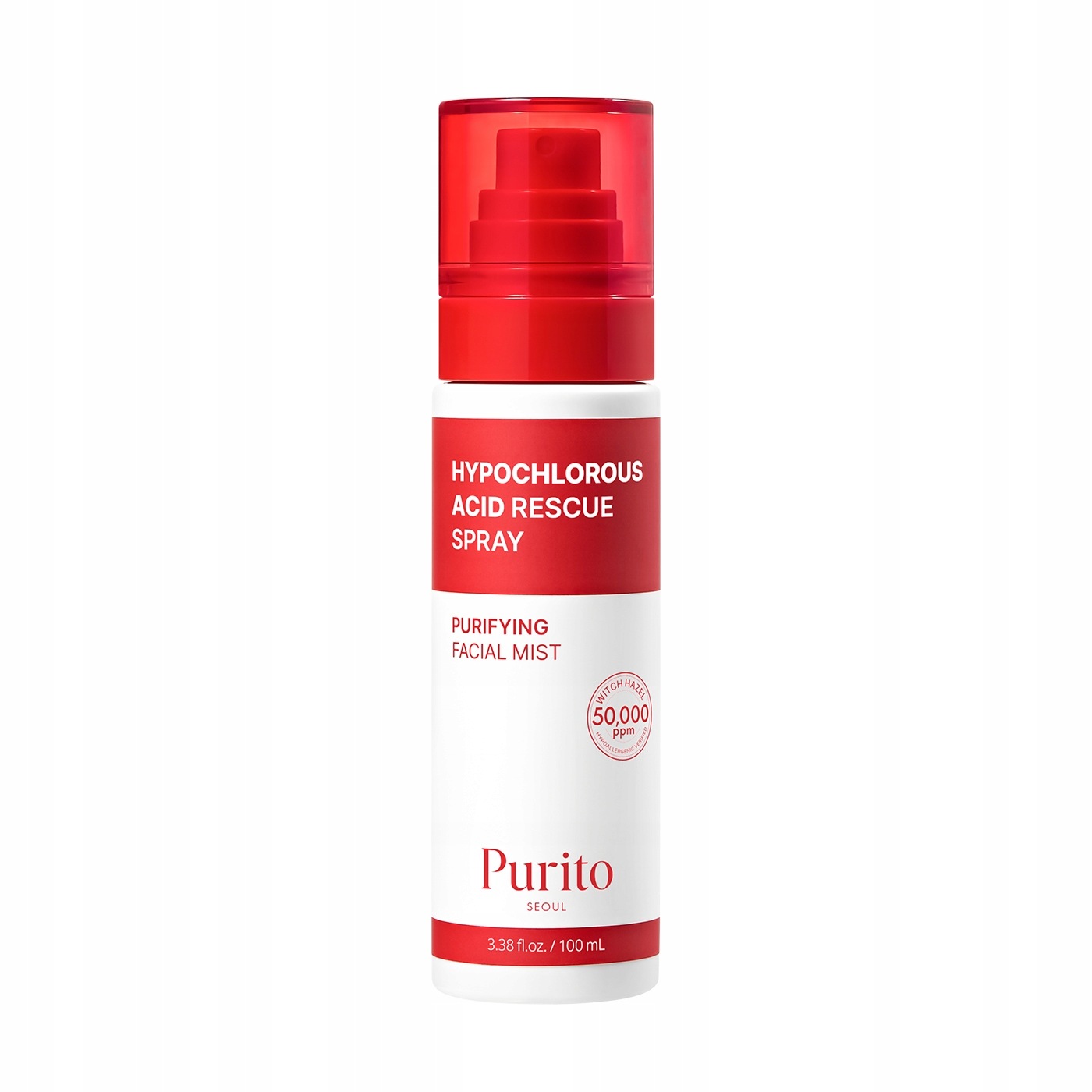 Purito Hypochlorous Acid Rescue Spray Nawilżający spray do twarzy z kwasem