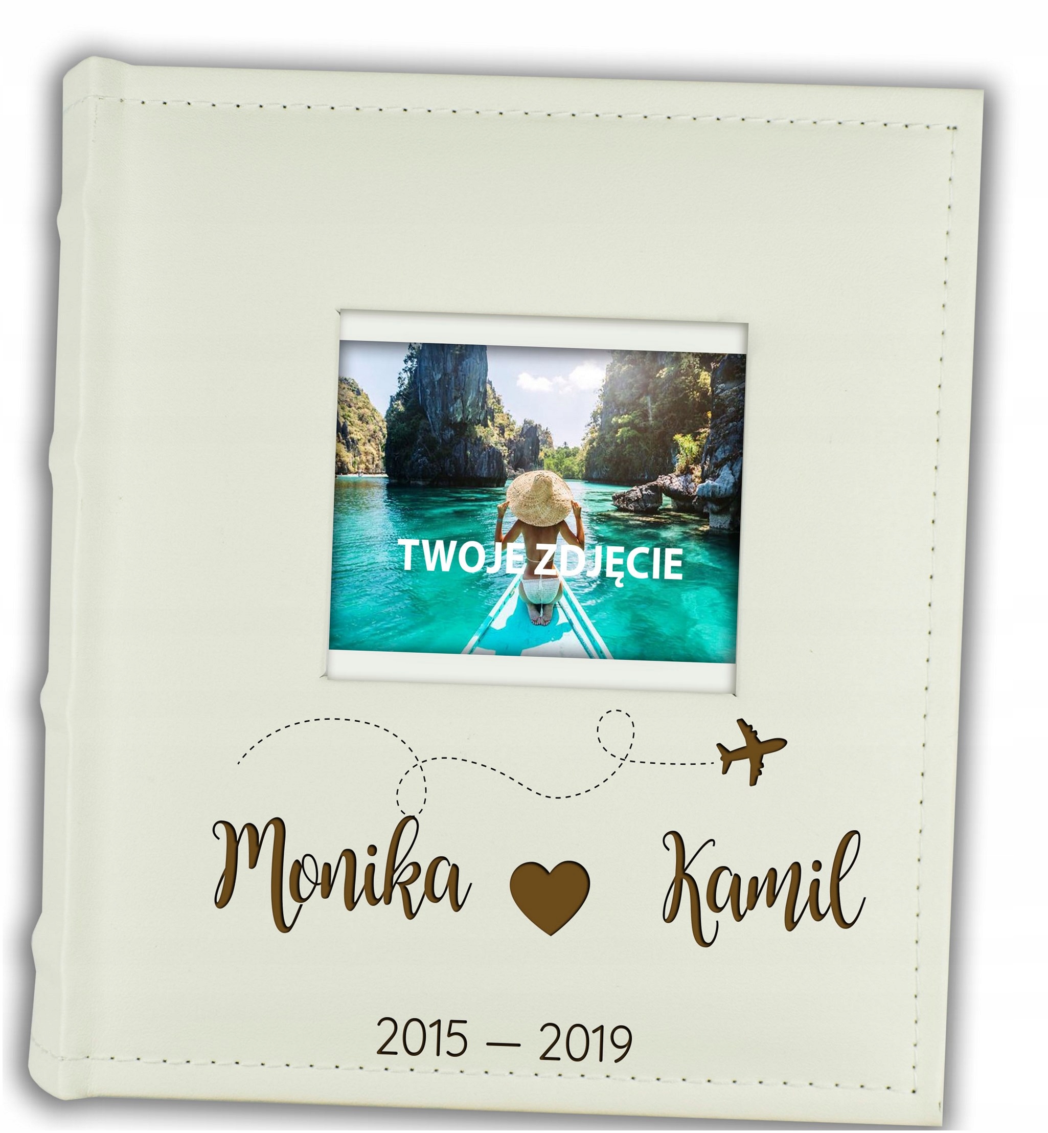 Prezent Dla Podróżników Album Na Zdjęcia Z Wakacji I Podróży Z Grawerem