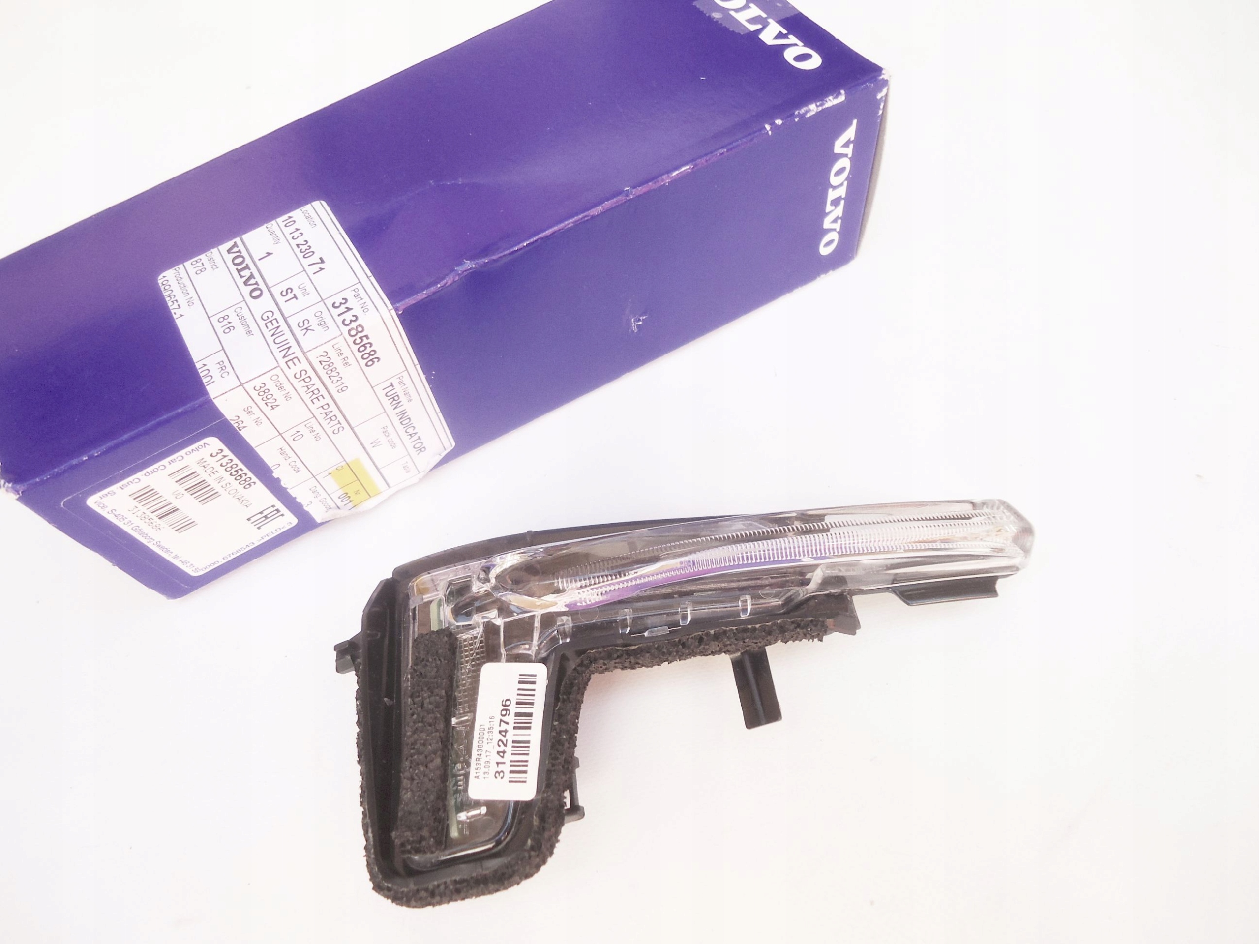 VOLVO XC60 S90 V90 XC90 MIGACZ LUSTERKA ORYGINAŁ