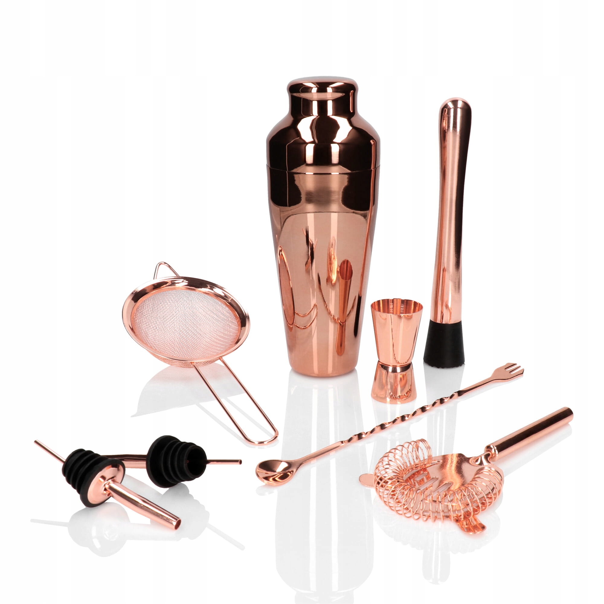 

Zestaw Barmański Paryski Miedziany Rose 600ml 8el