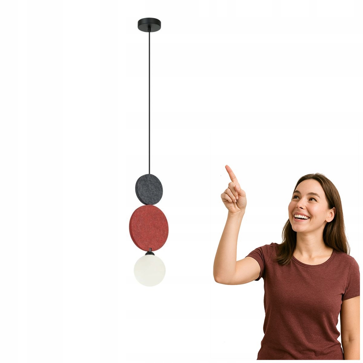 Závěsná lampa Andrea PND-59779A-1M-MLTI Italux