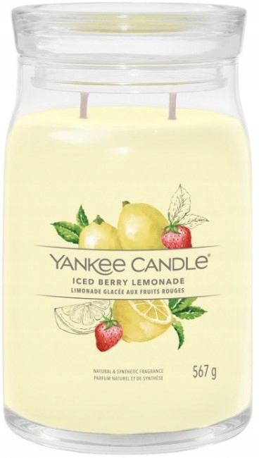 

Świeca sojowa Yankee Candle Iced Berry Lemonade
