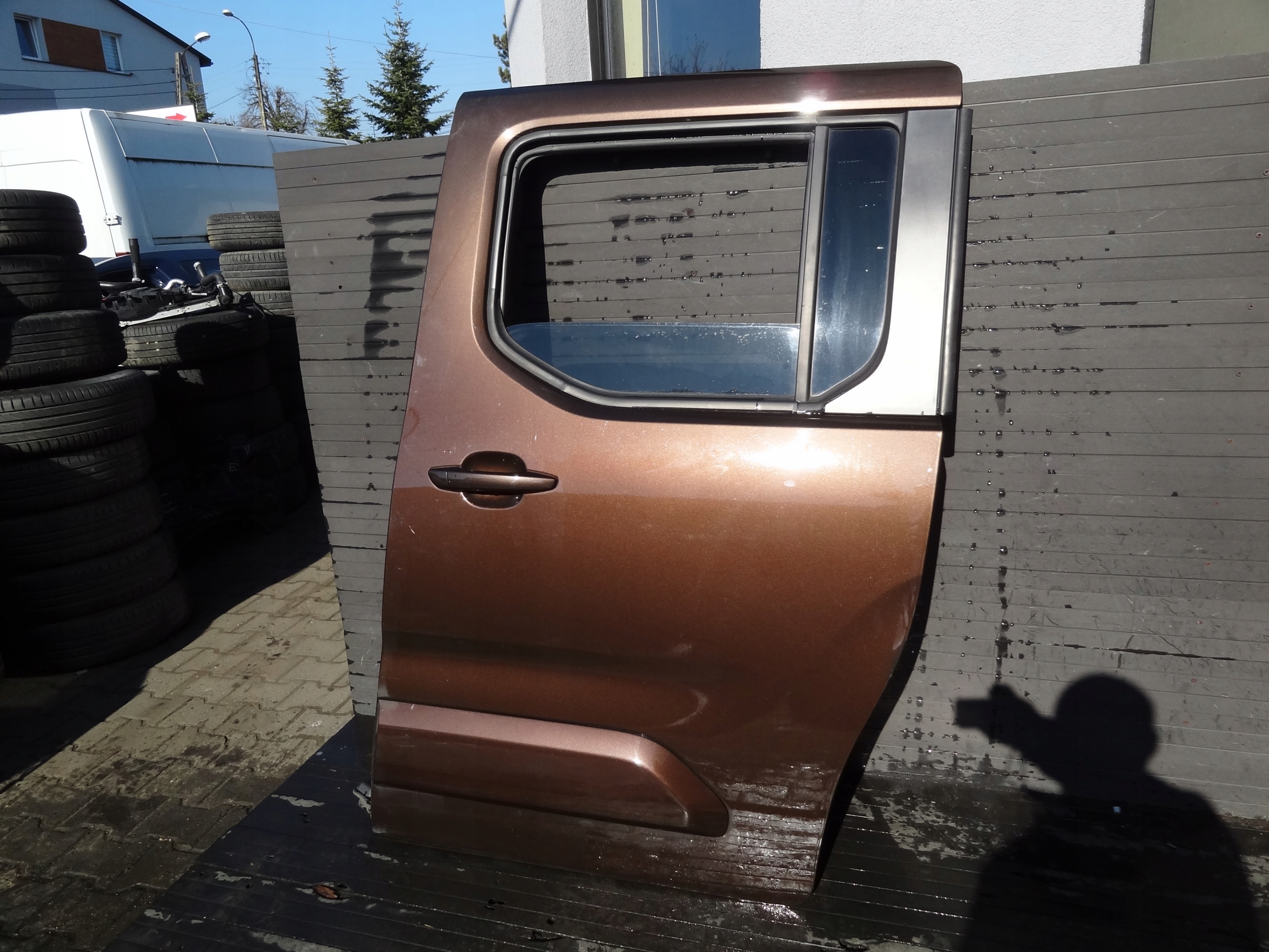 Opel Combo Combo-E Tür Hinten Links Door 98204345 Porta Porte - Thumbnail 1