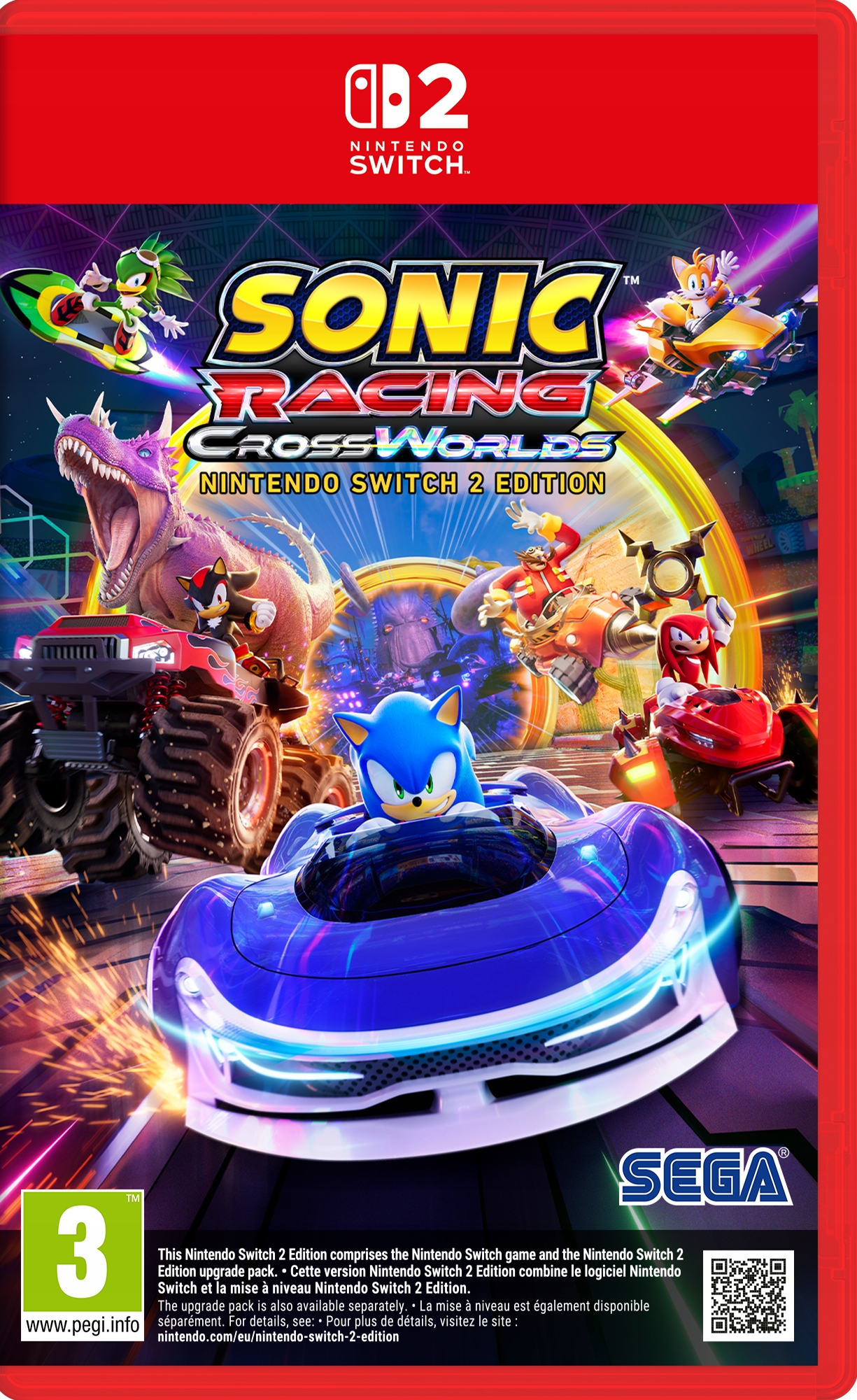Sonic Racing CrossWorlds I +DLC I Nintendo Switch 2 I NS2 I PL