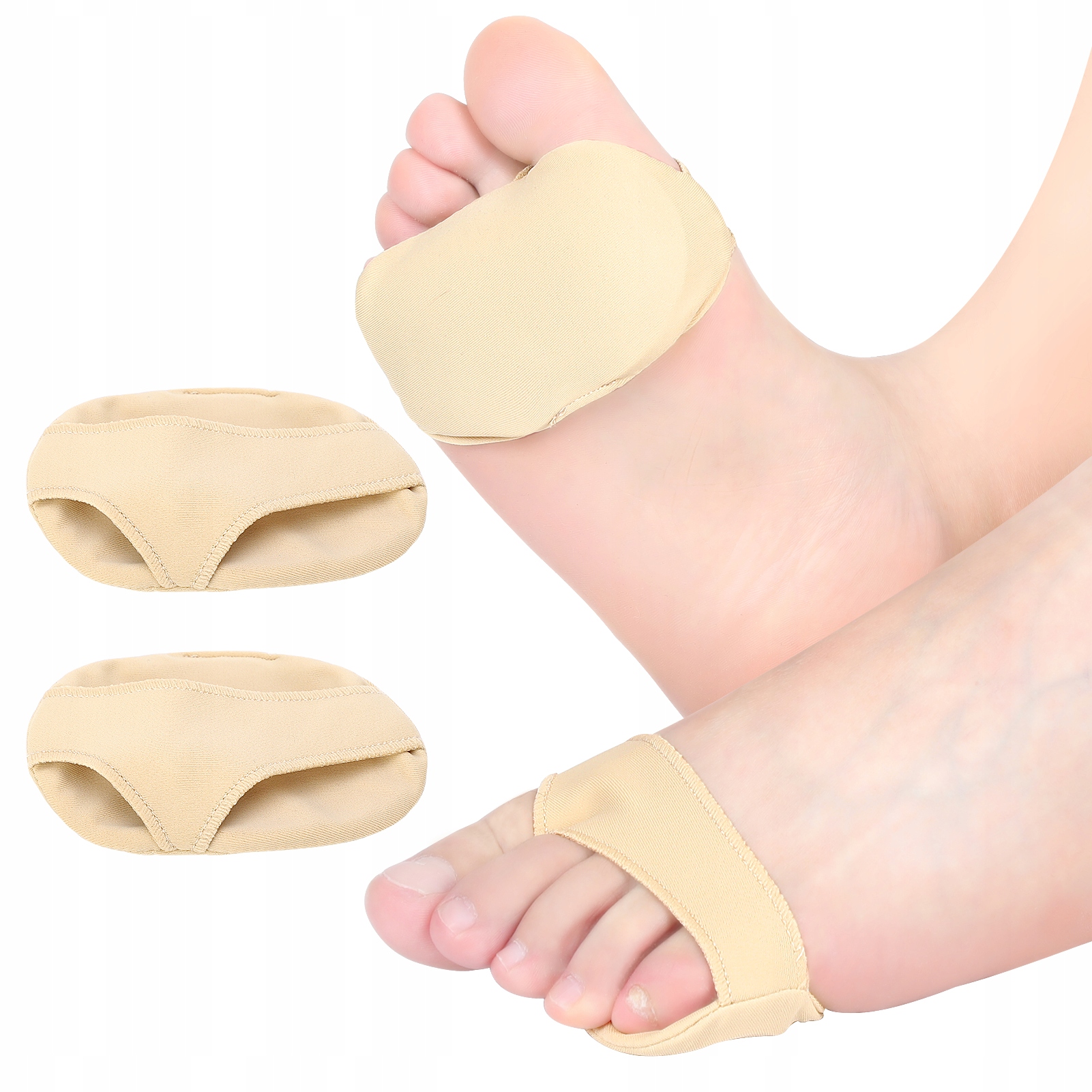 1 Para Podkładki Metatarsalne Pod Śródstopie Półwkładki Żelowe