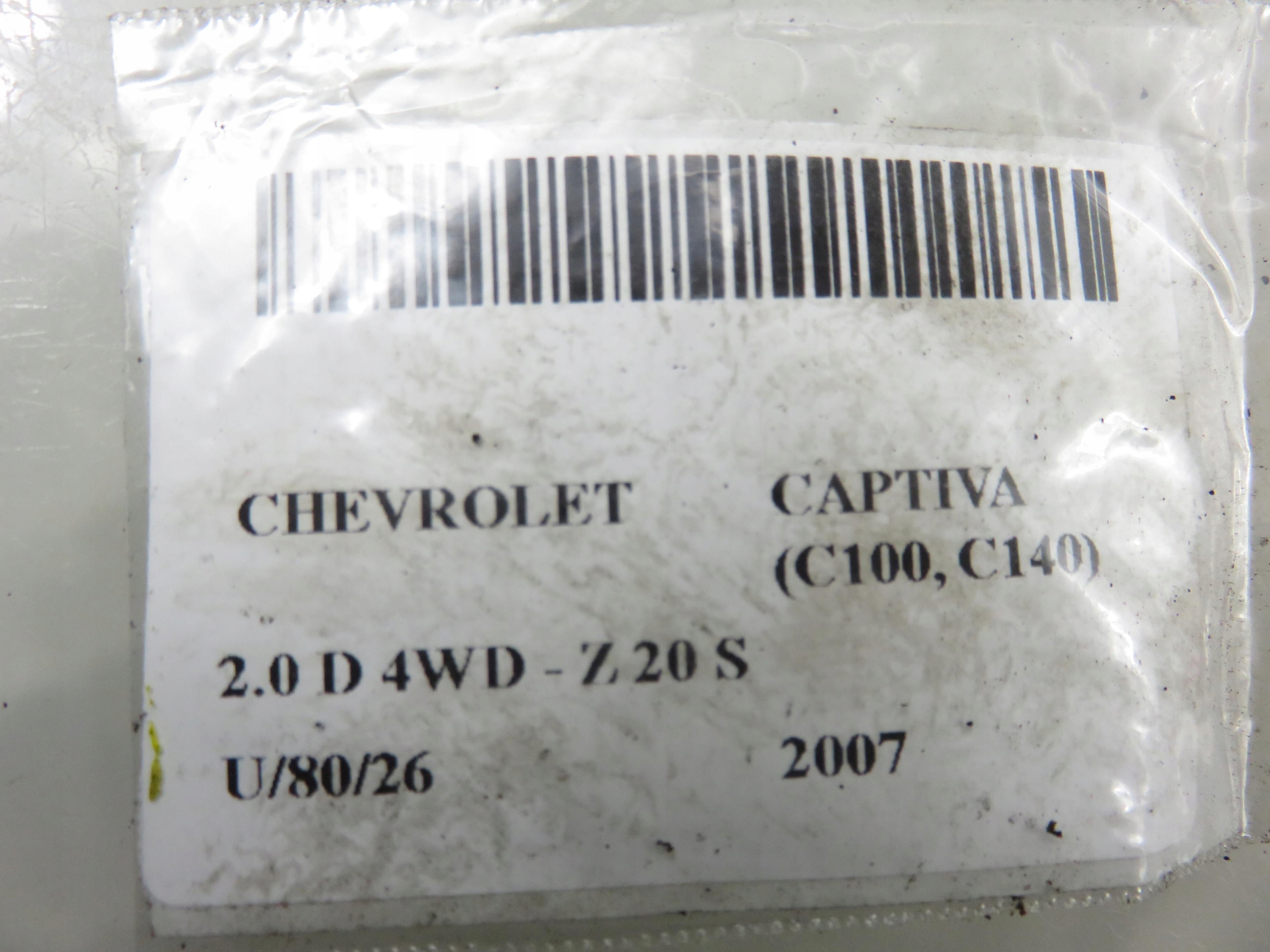 Chevrolet CAPTIVA (C100, C140) 2.0 d 4WD 96629378