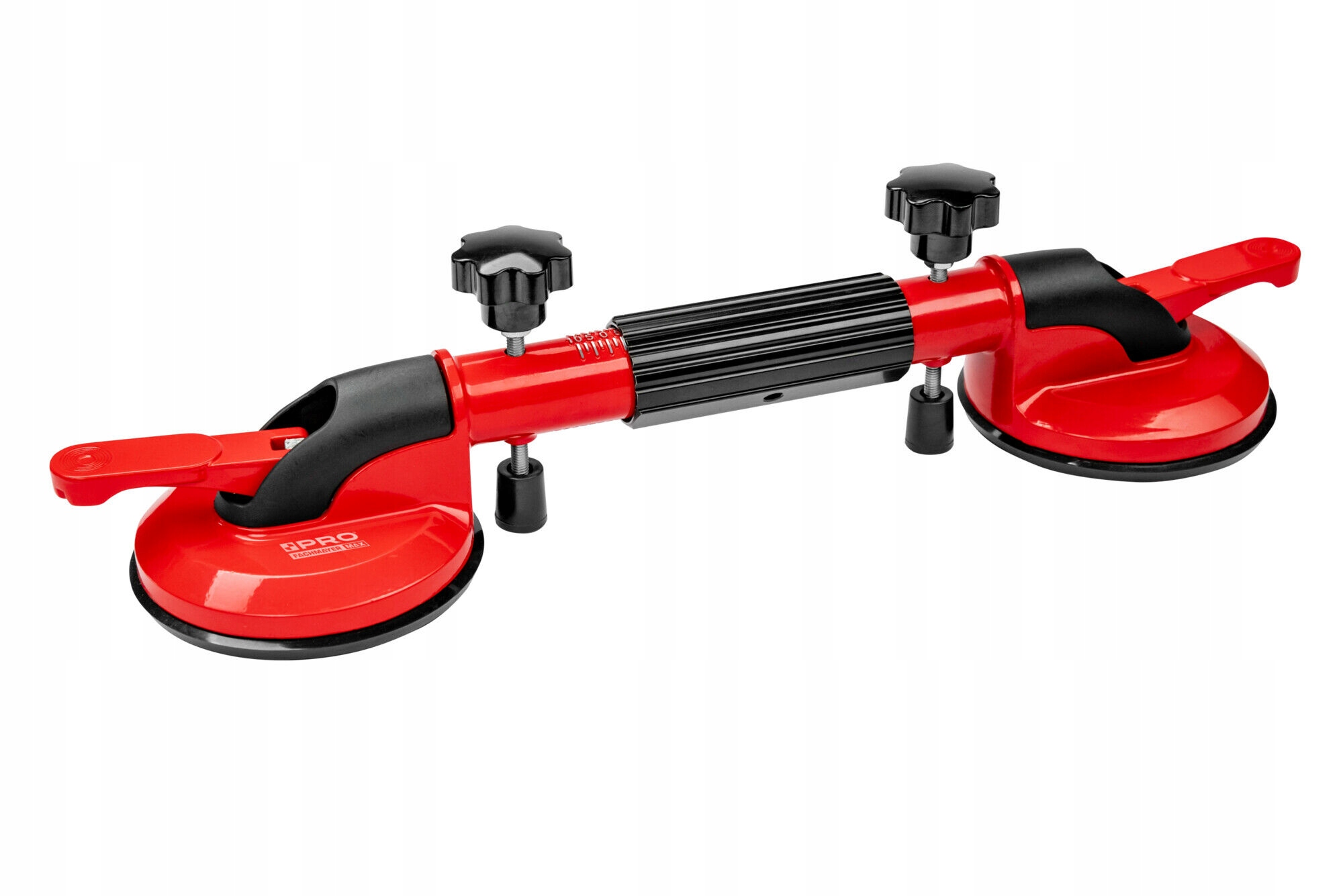 Uchwyt do szyb i płytek przyssawka podwójna regulowana 100kg