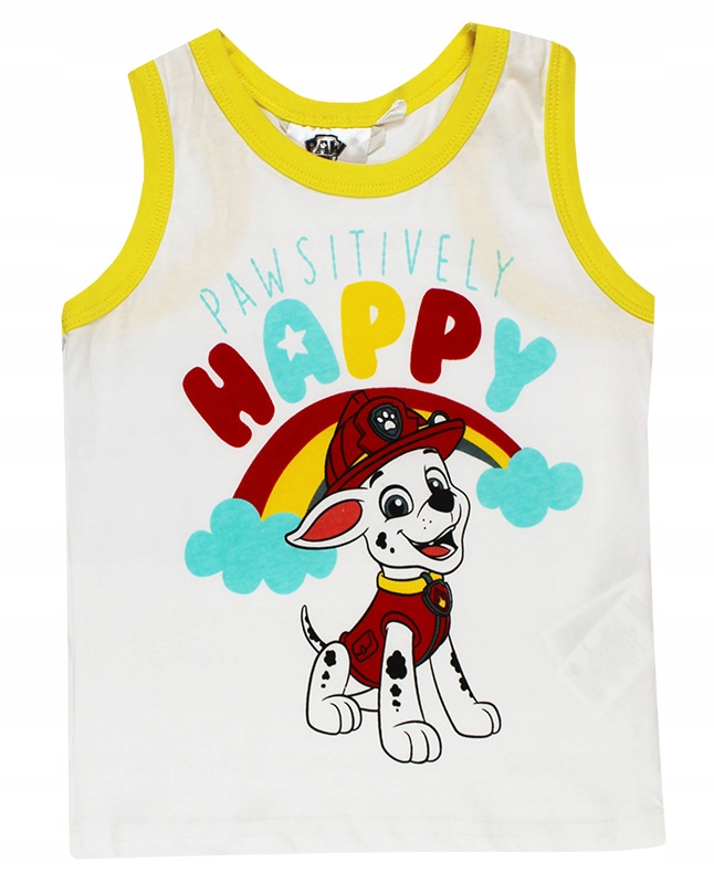 PSI PAW PATROL PIŻAMA ZESTAW KRÓTKIE SPODENKI I KOSZULKA RAMIĄCZKA LATO 116 Marka Sun City