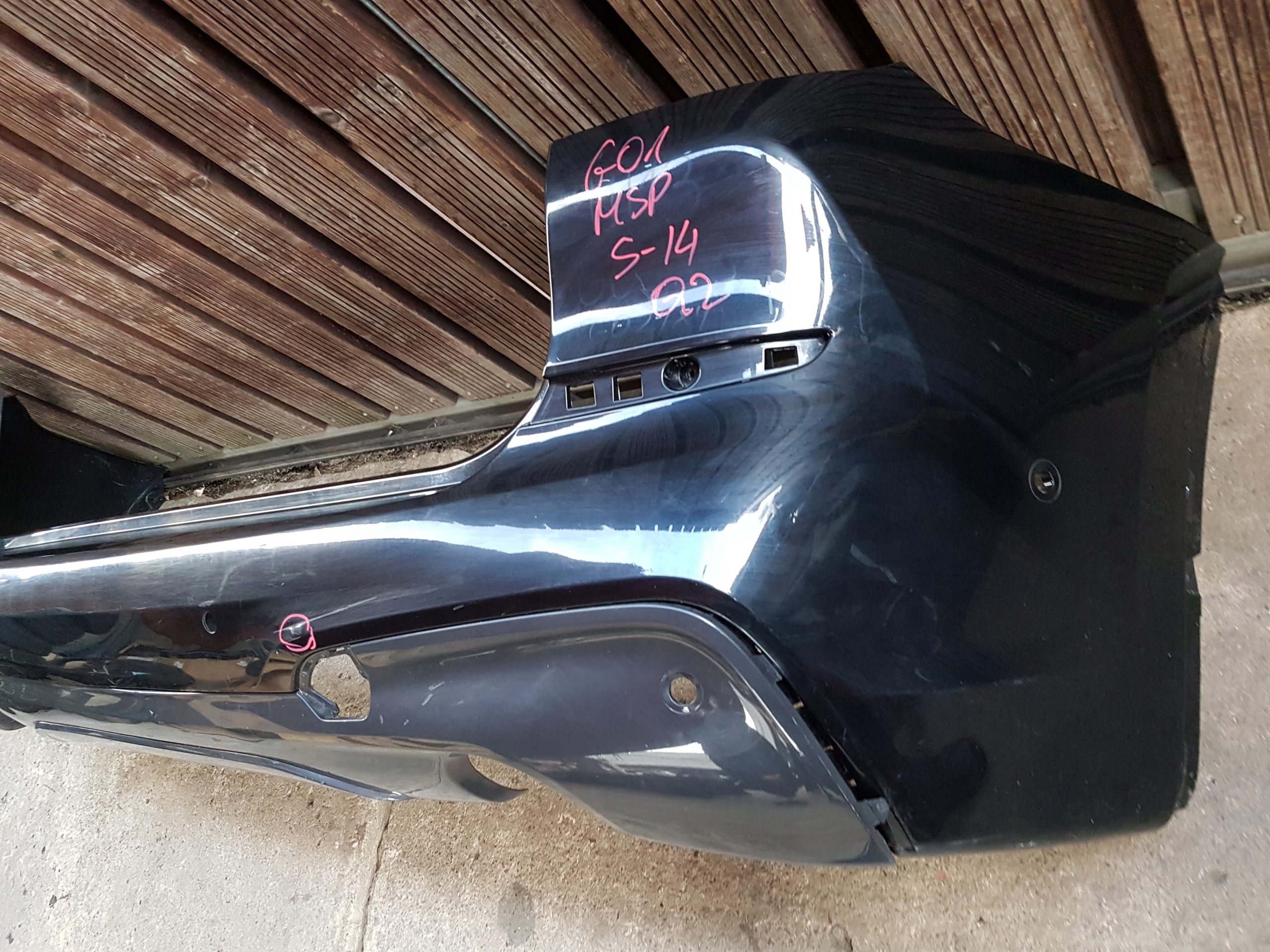 bumper rear BMW X3 G01 m-packet