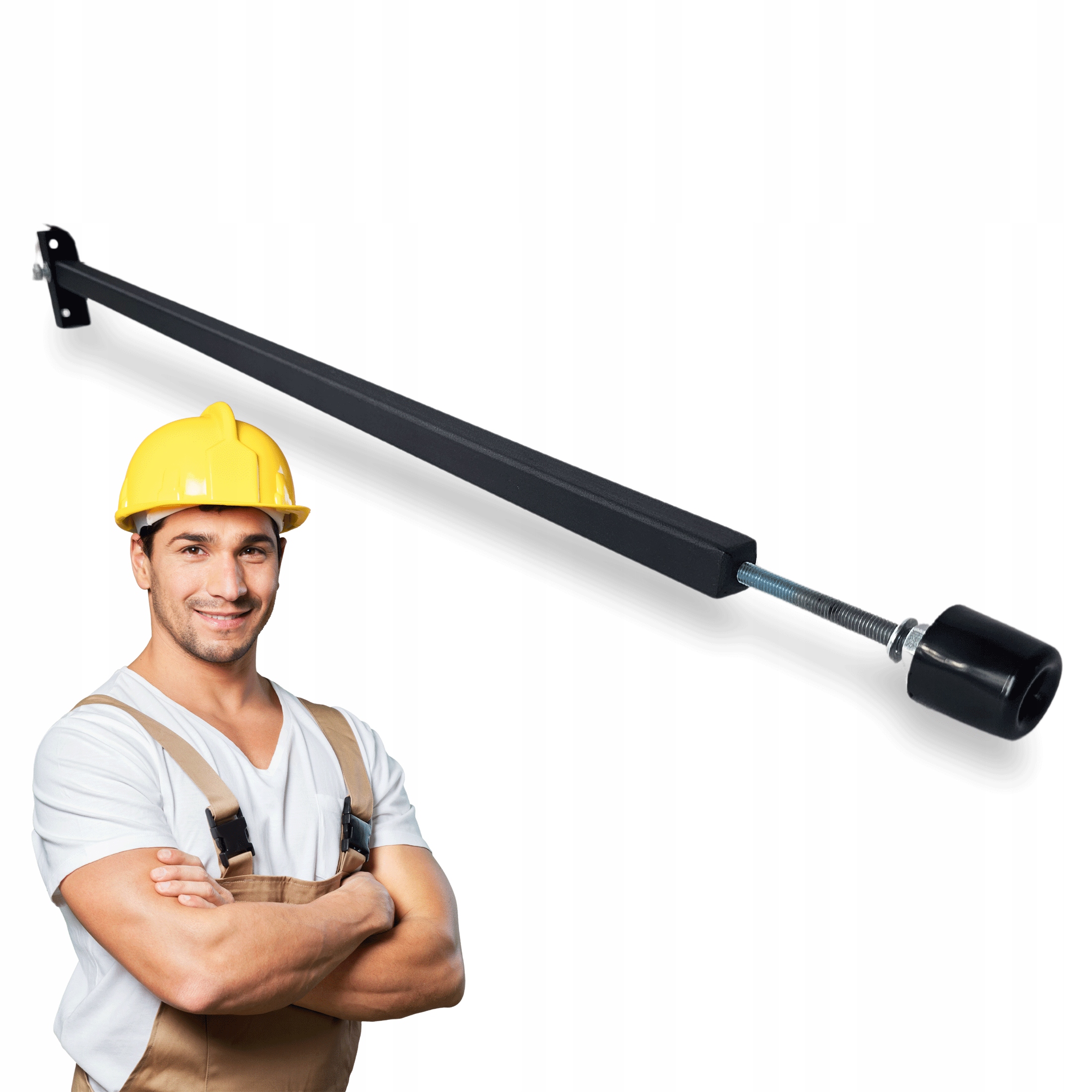 Pohyblivá Podpěra pro rameno závory, nastavitelný stabilizátor Držák