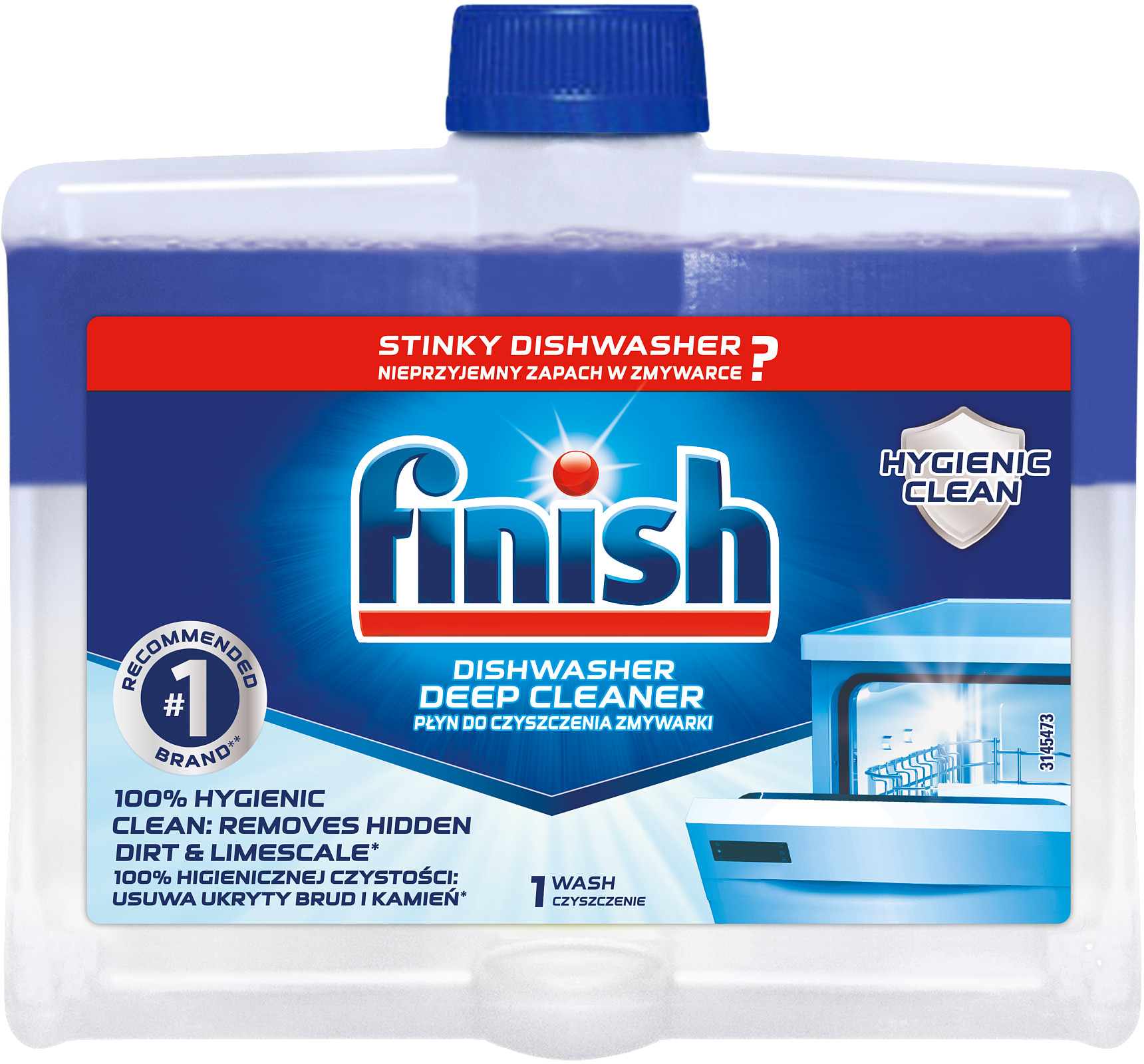 

Finish Czyścik Płyn Czyszczenia Zmywarki Regular
