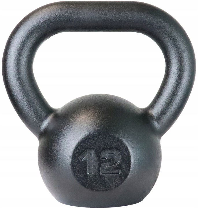 

Kettlebell żeliwny z dużym uchem 12kg