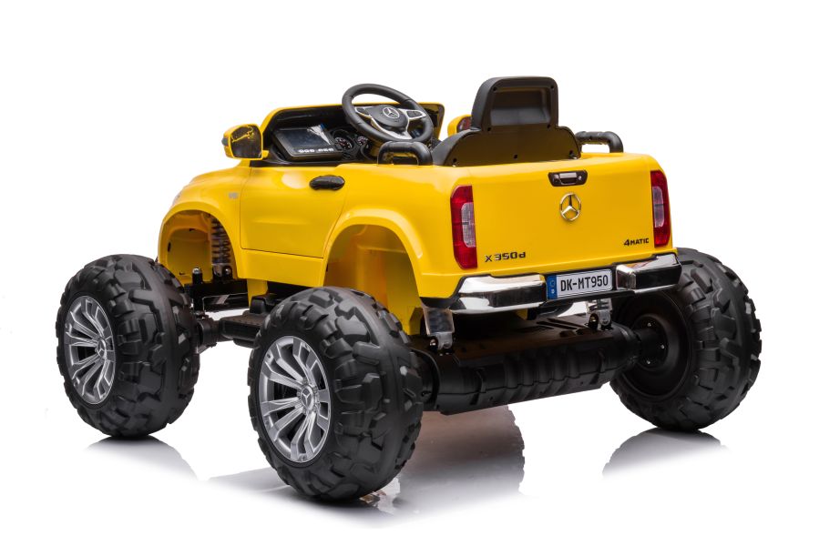 Auto Na Akumulator Mercedes DK-MT950 4x4 Złoto-Żół Długość pojazdu 122 cm