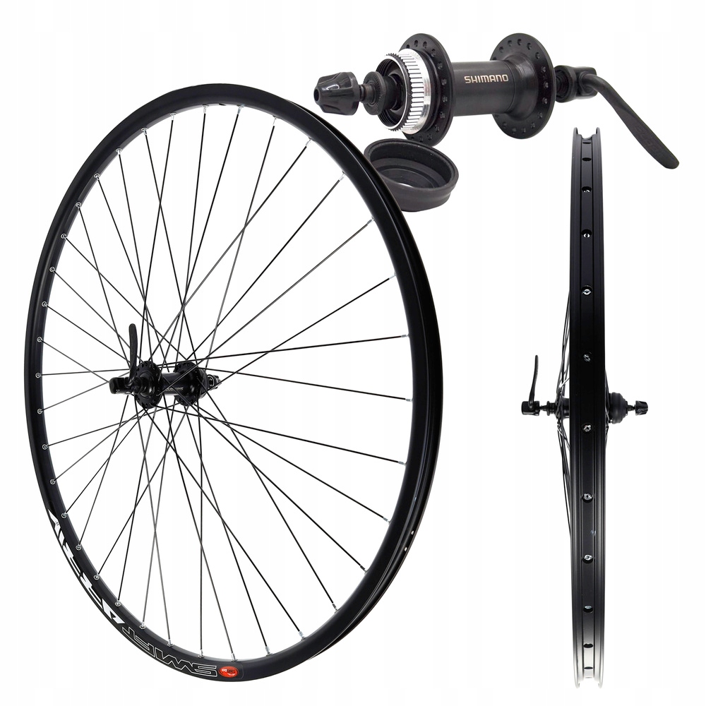 Koło rowerowe przednie 28/29 Piasta Shimano QC300 Swift tarcze 36H