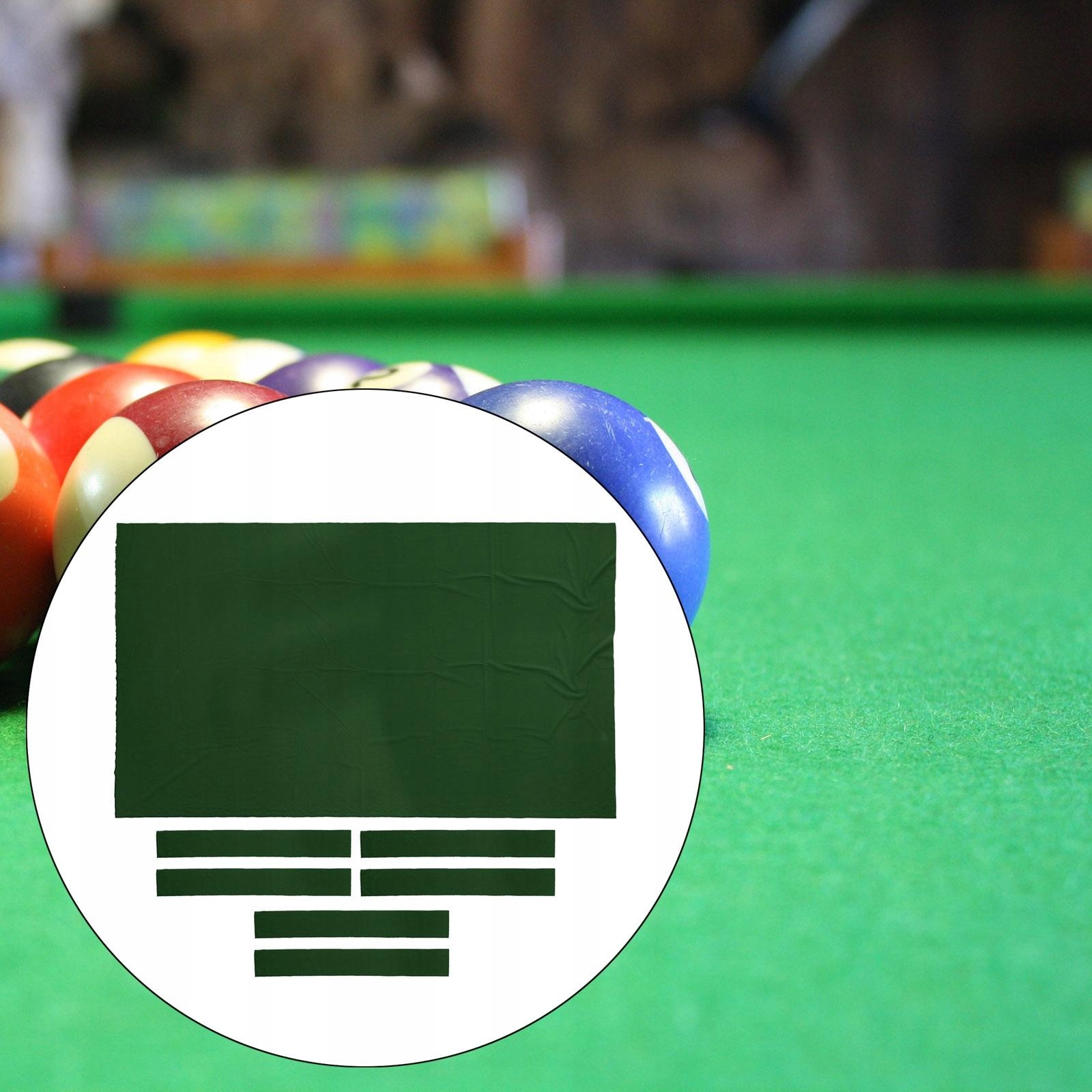 Stół bilardowy 8 stóp / 7 stóp Wymiana Rodzaj stołu brak informacji