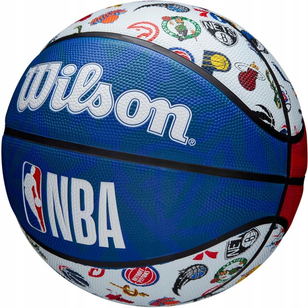 PIŁKA DO KOSZYKÓWKI WILSON NBA ALL TEAM BSKT RWB Rozmiar 7