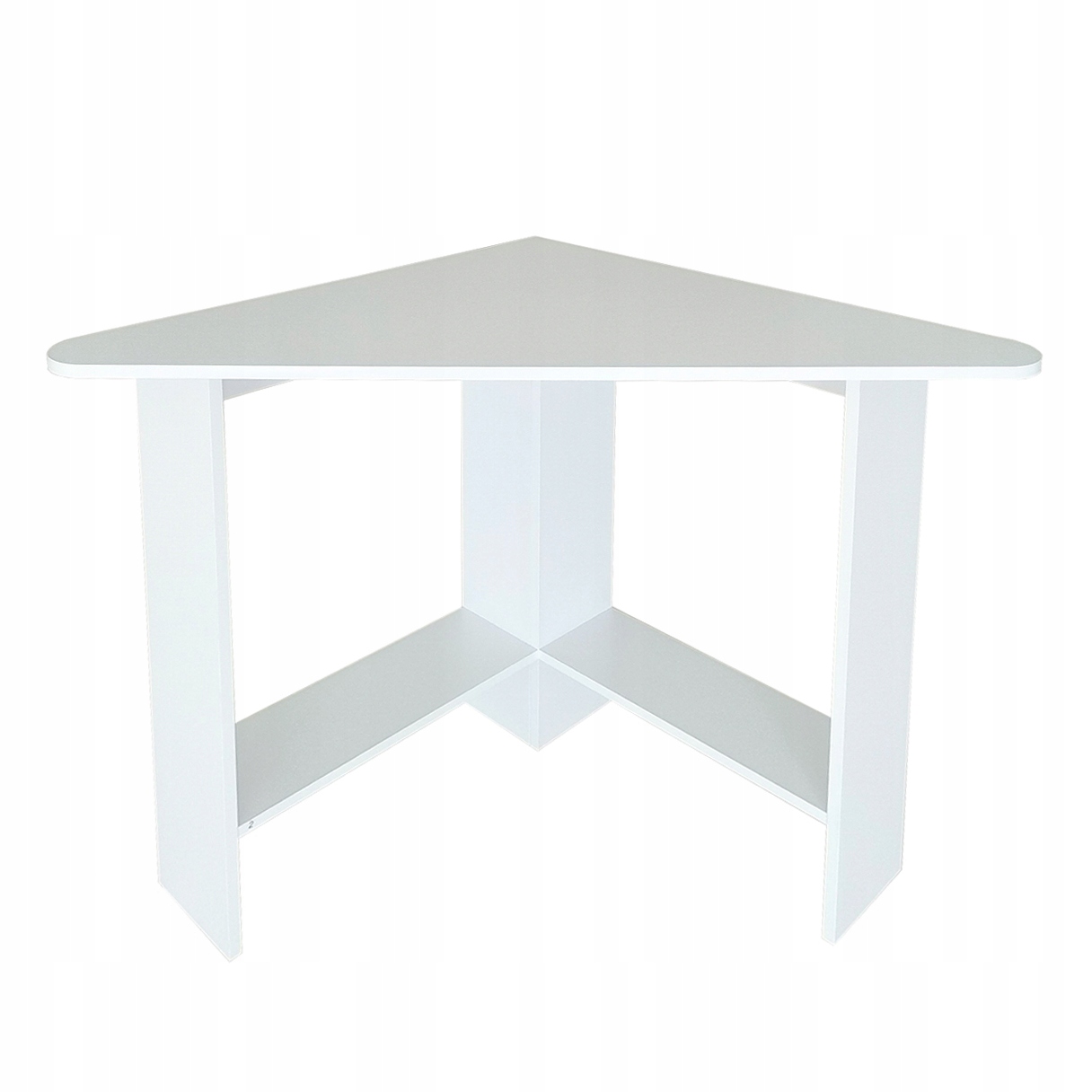 ModernHome WYJ-235 Rohový písací, počítačový stôl, 98 x 72 cm, biely