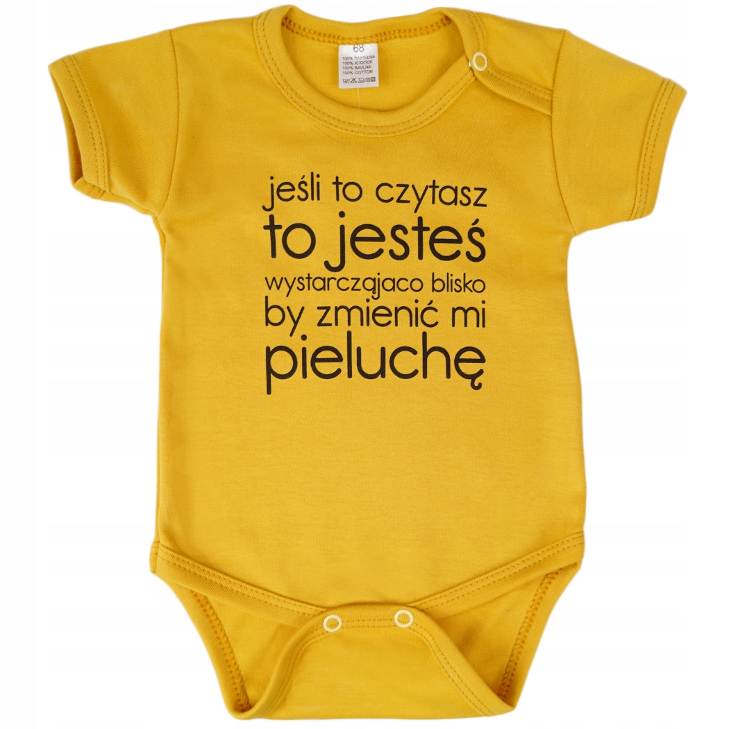 Musztardowe BODY JEŚLI TO CZYTASZ... 395 r.92