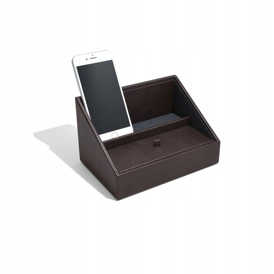 Organizér na telefon a šperky (hnědý) Mini Stackers