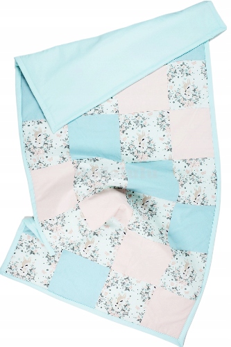 Přehoz na postel patchwork srnky 160/200 cm 100% bavlna