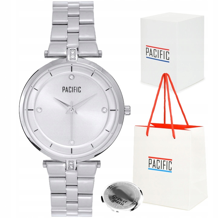 Elegantní dámské hodinky Pacific X6011 stříbrné