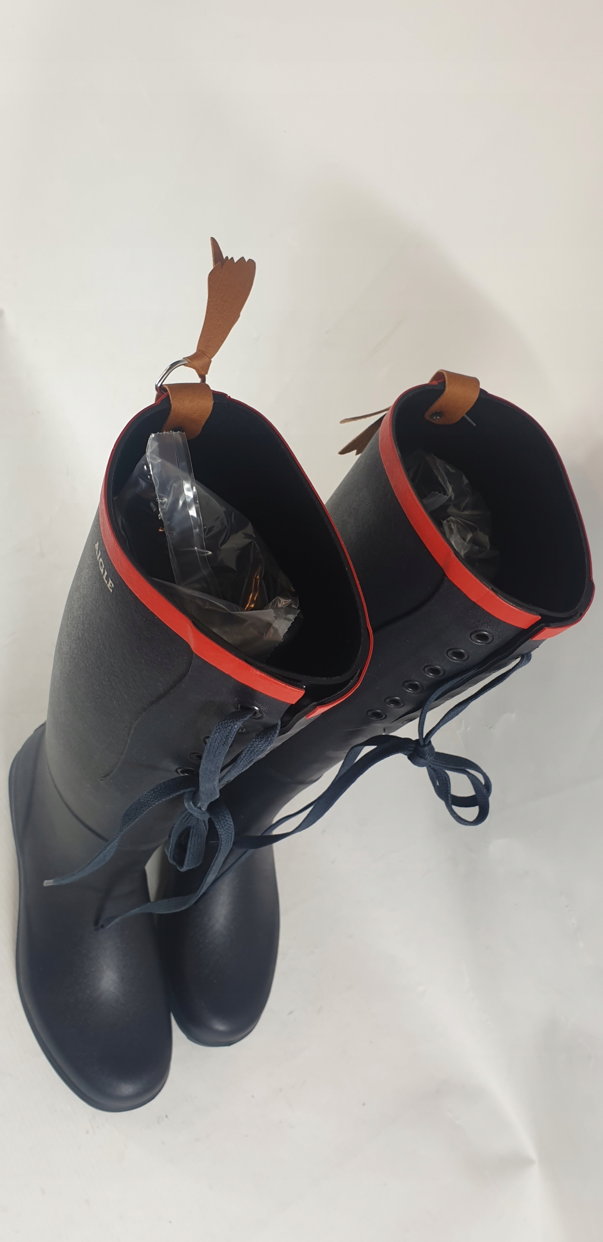 AIGLE OBUWIE DAMSKIE BUTY KALOSZE DŁUGIE 36 Wysokość za kostkę