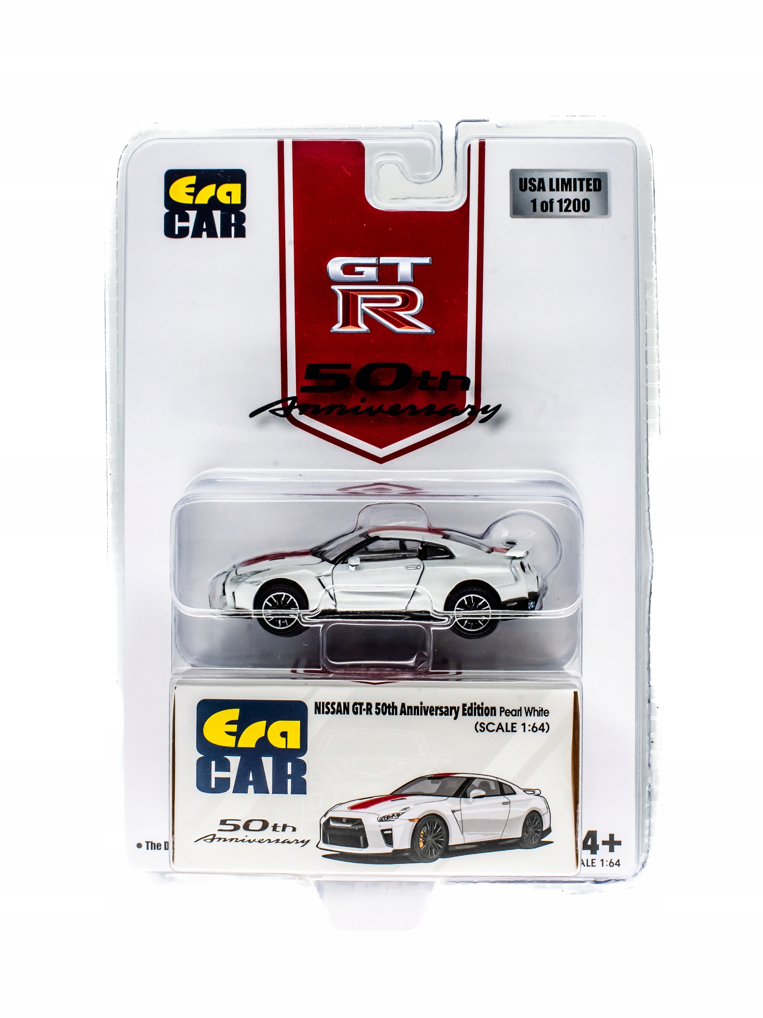 Era Car Nissan Gt-r 50th Anniversary Edition Pearl White