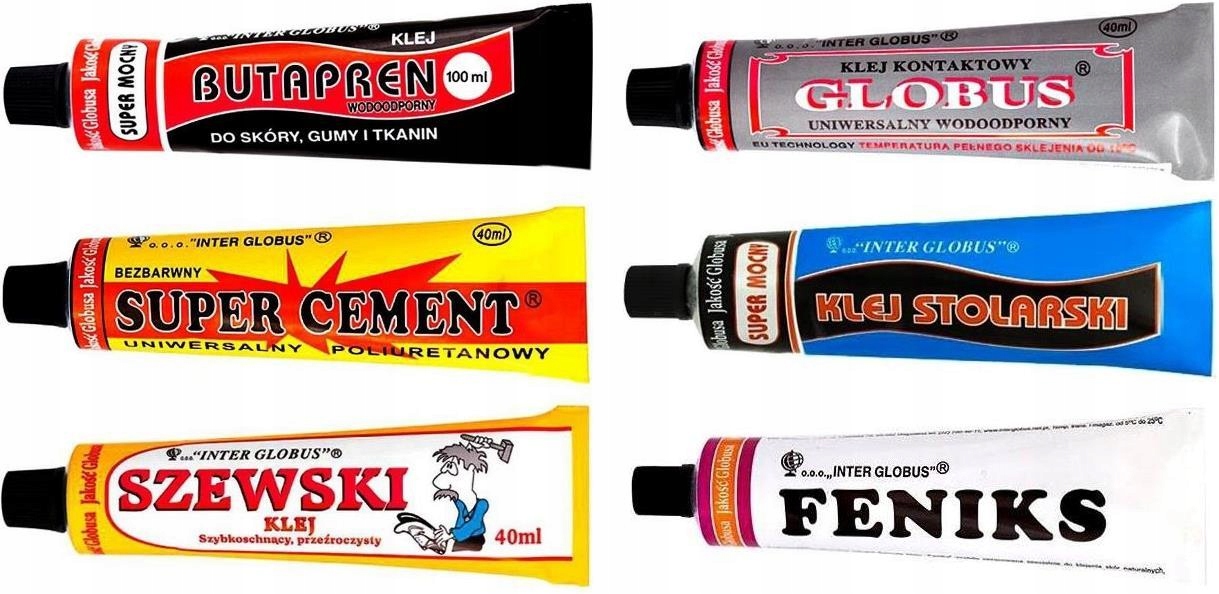 Klej Szewski Butapren Cement Globus Feniks 6