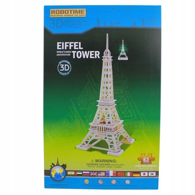 

Puzzle Robotime 3D Wieża Eiffla