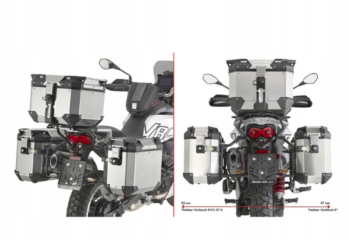 Kappa 2024/06 Rošt Bočných Kufrov Monokey Cam Side Moto Guzzi V85 Tt '24