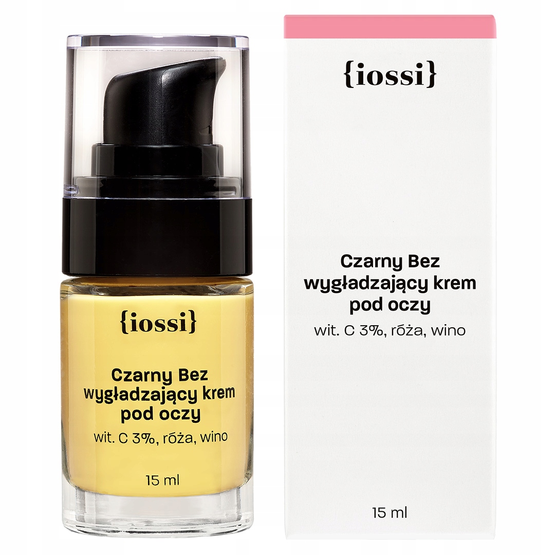 Iossi Czarny Bez wygładzający krem pod oczy wit. C