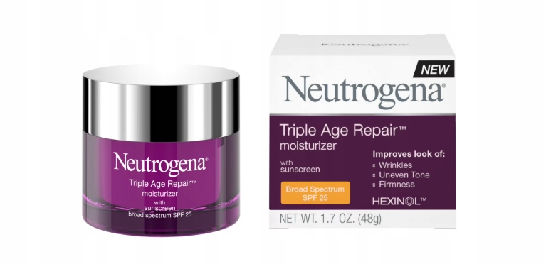 Neutrogena Triple Age repair krem do twarzy z filtrem Spf 25