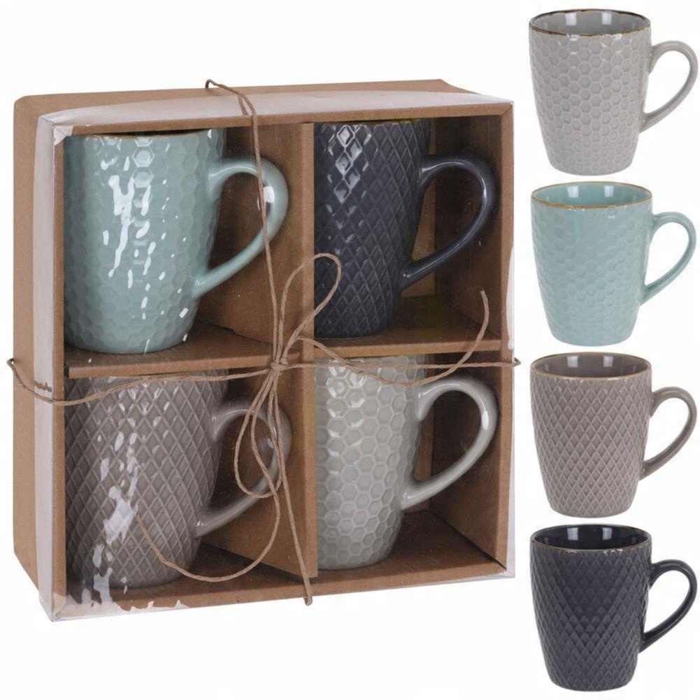 

Zestaw Kubków Kubek Ceramiczny 4 Szt 250ML