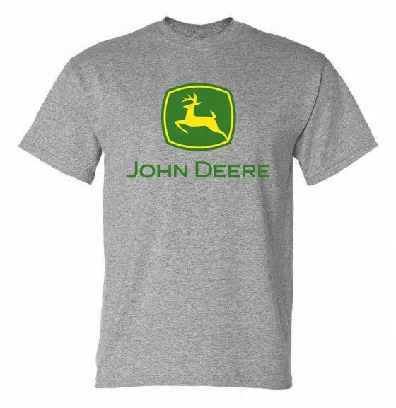 

T-shirt Meska Koszulka John Deere S-xxl Tu XXL