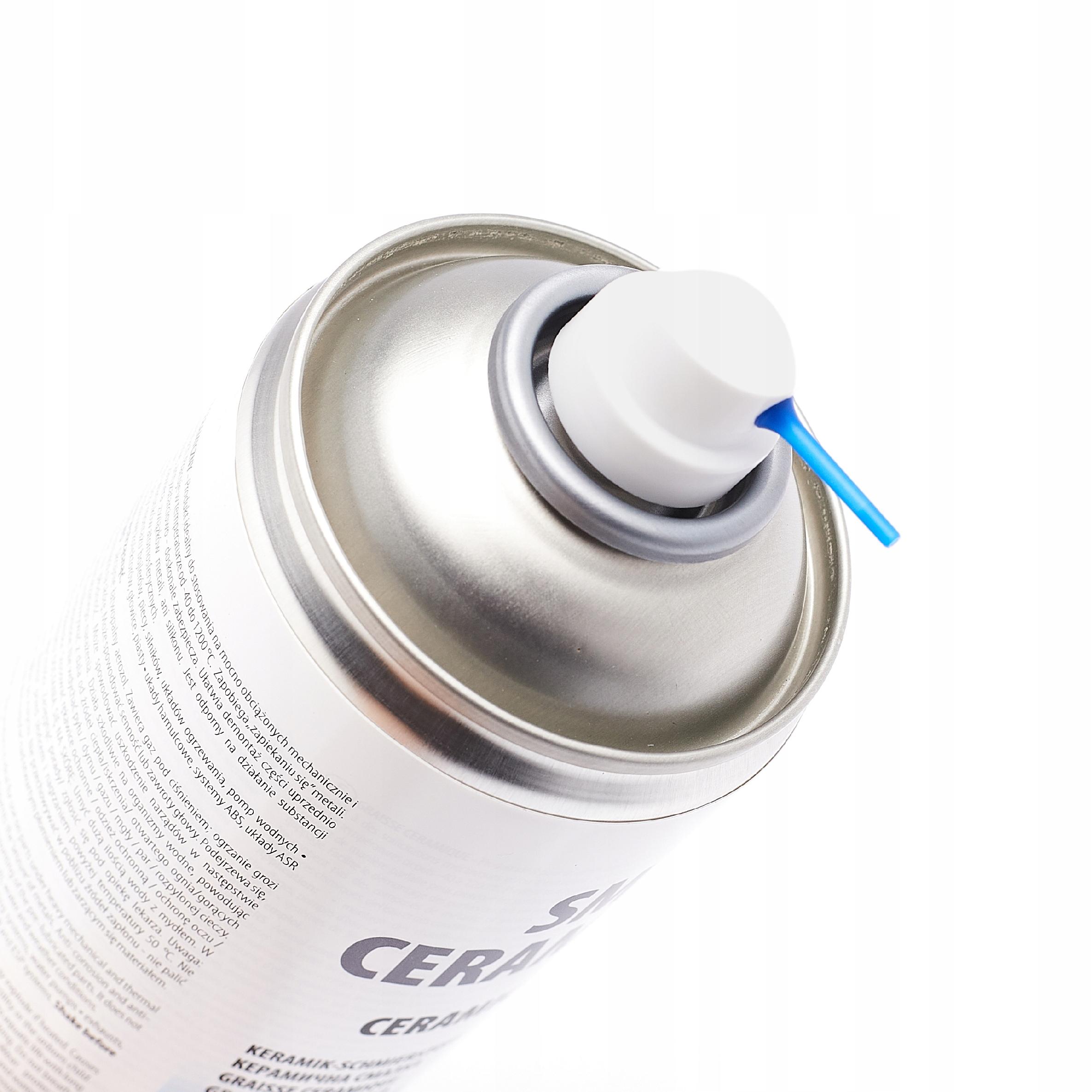 SMAR CERAMICZNY SPRAY 400ML AG DO 1200 STOPNI ANTYKOROZYJNE TECHREBAL