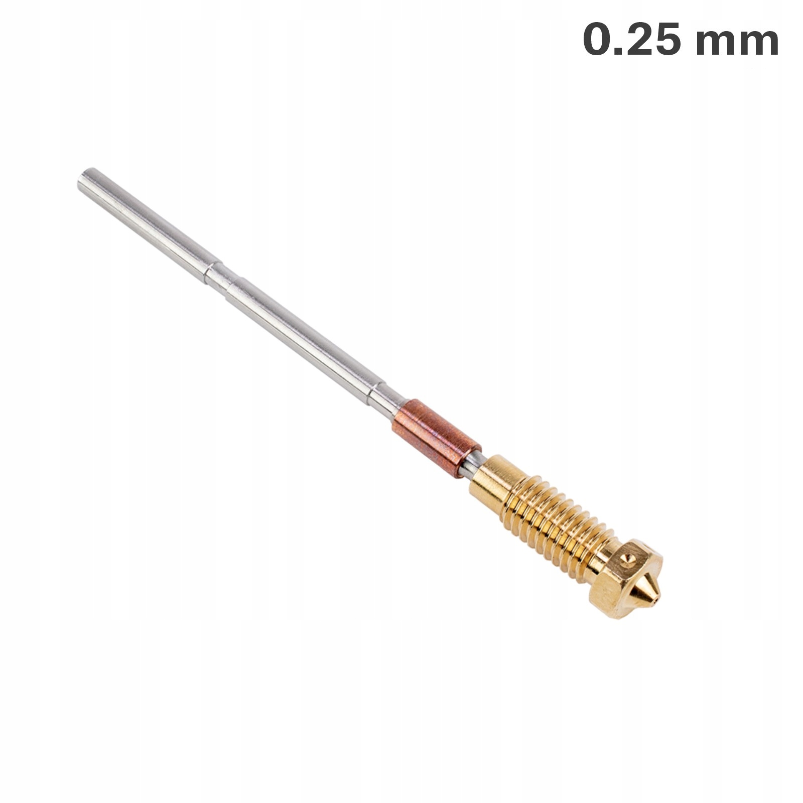 Prusa Nozzle Brass 0,25mm mosiężna dysza do drukarek 3D Prusa