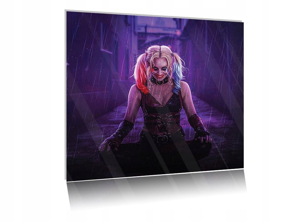 

Obraz szklany na szkle Harley Quinn 06 30x30