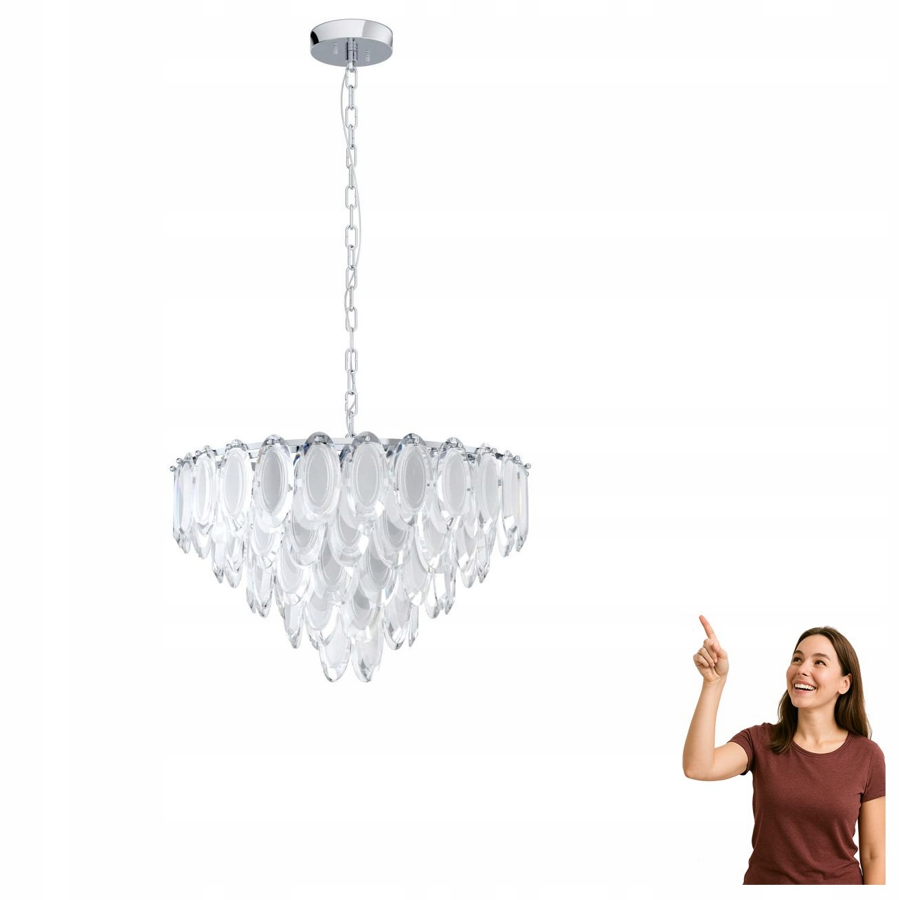 Závesná lampa Carvario 39722 Eglo