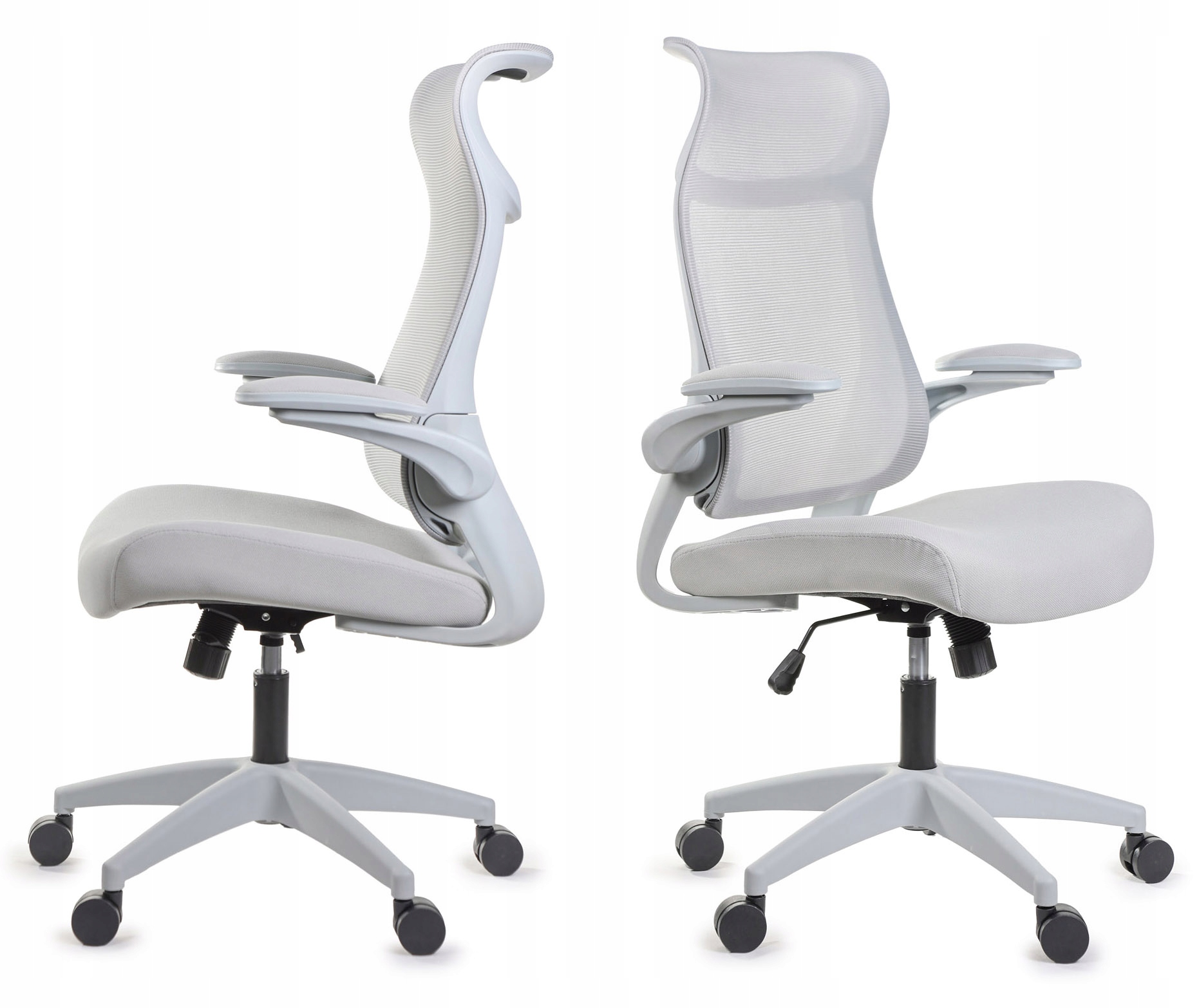 Fotel obrotowy Giosedio szary