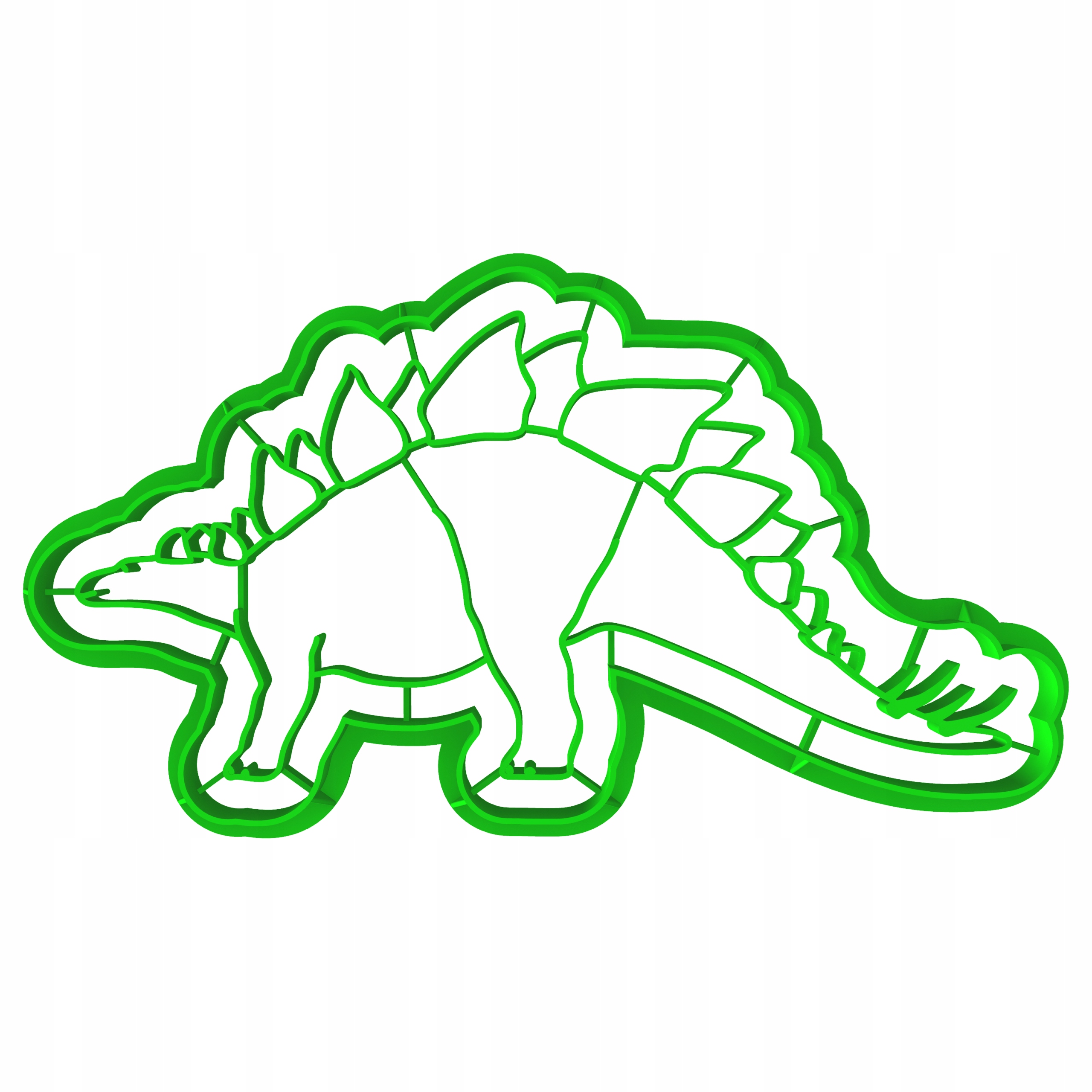 

Foremka Wykrawacz Dinozaur Stegozaur 2 XL 14cm