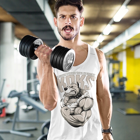 TANK TOP SIŁOWNIA KOKS Marka inna