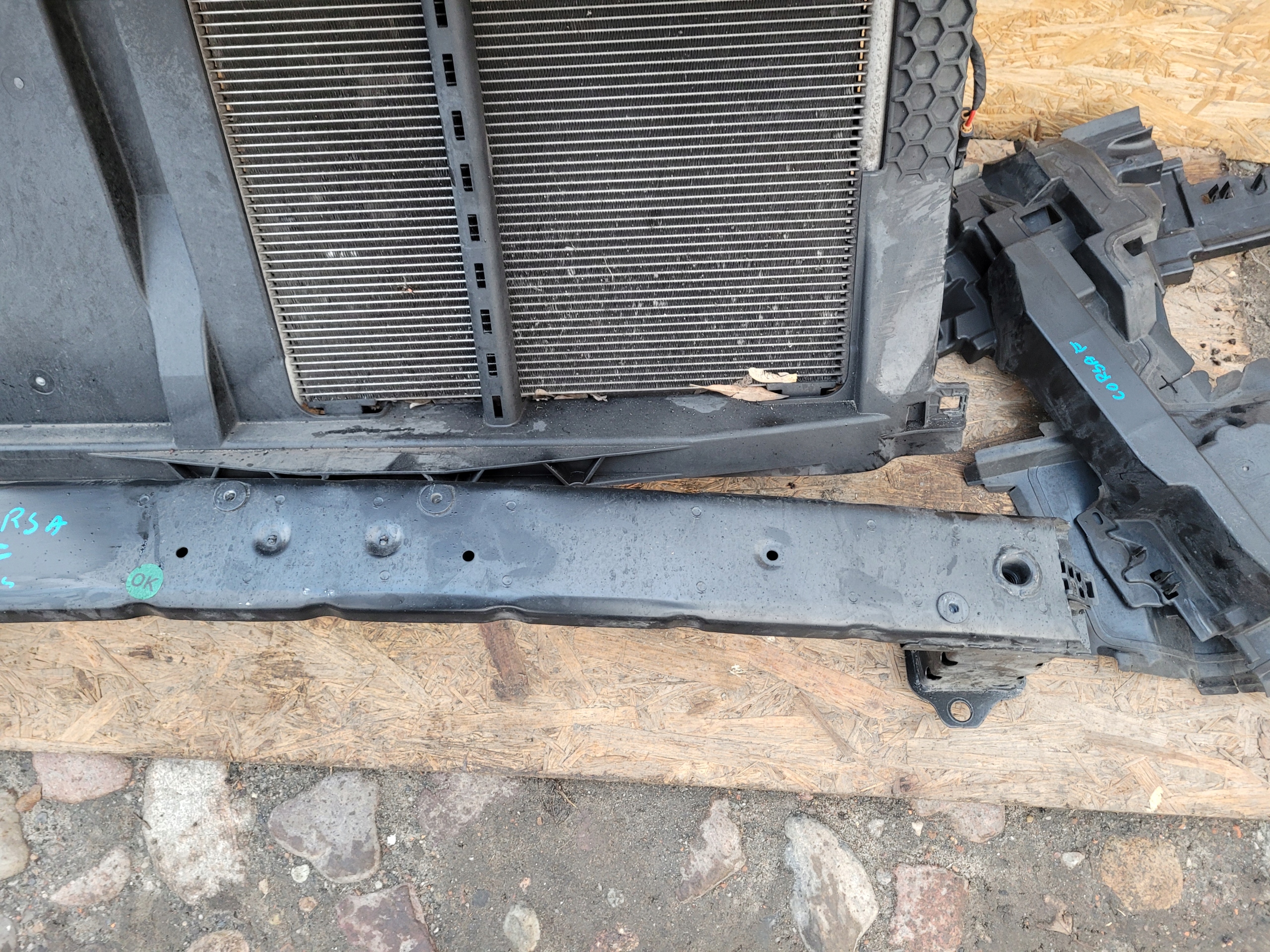 support panel for radiators radiator sider OPEL CORSA F 1.2 VTI
