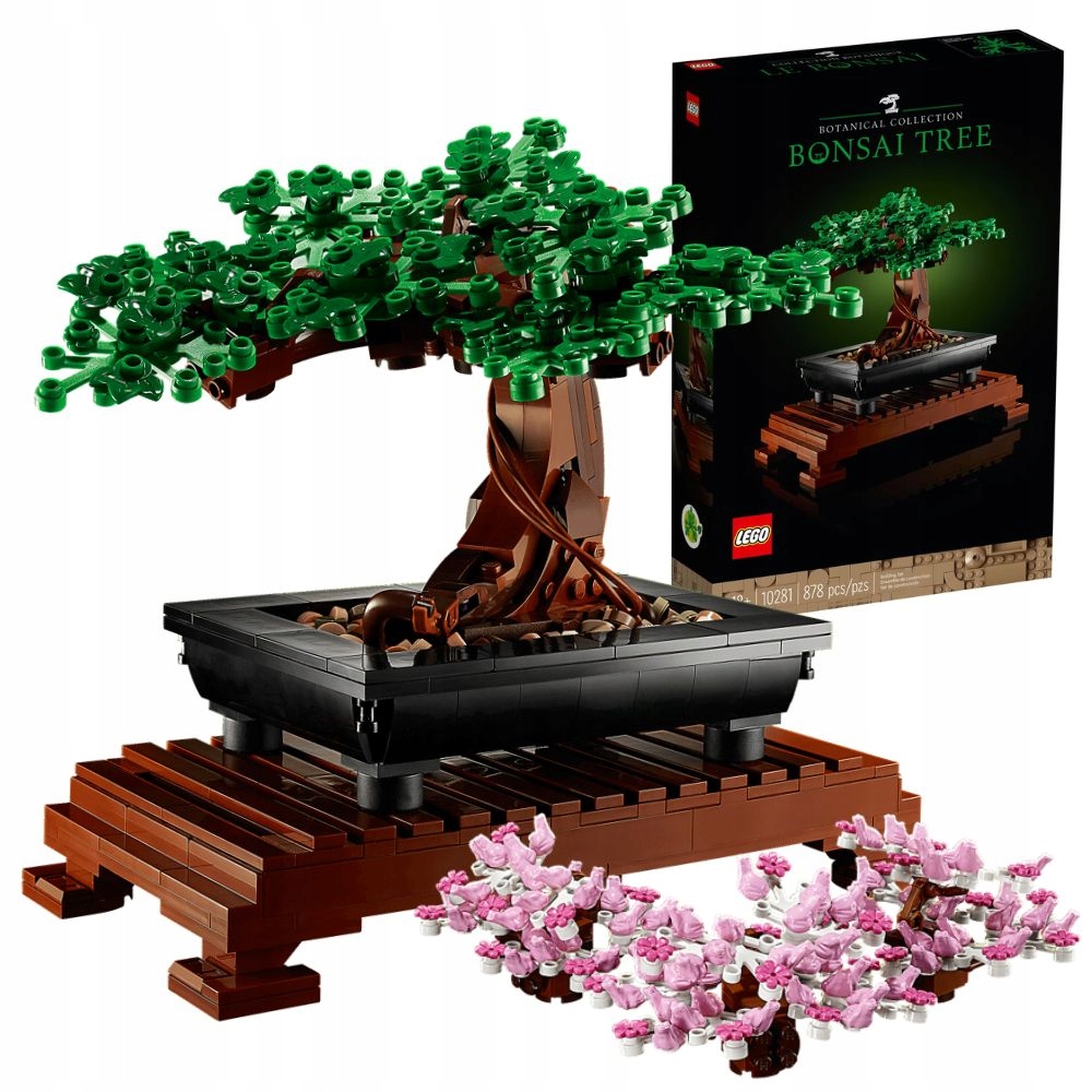 Lego Icons Expert Stromek Bonsai 10281 jako Dárek Sada Stavebnice