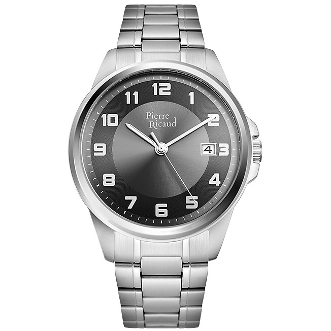 Pánské Hodinky Pierre Ricaud P97242.5126Q stříbrný náramek