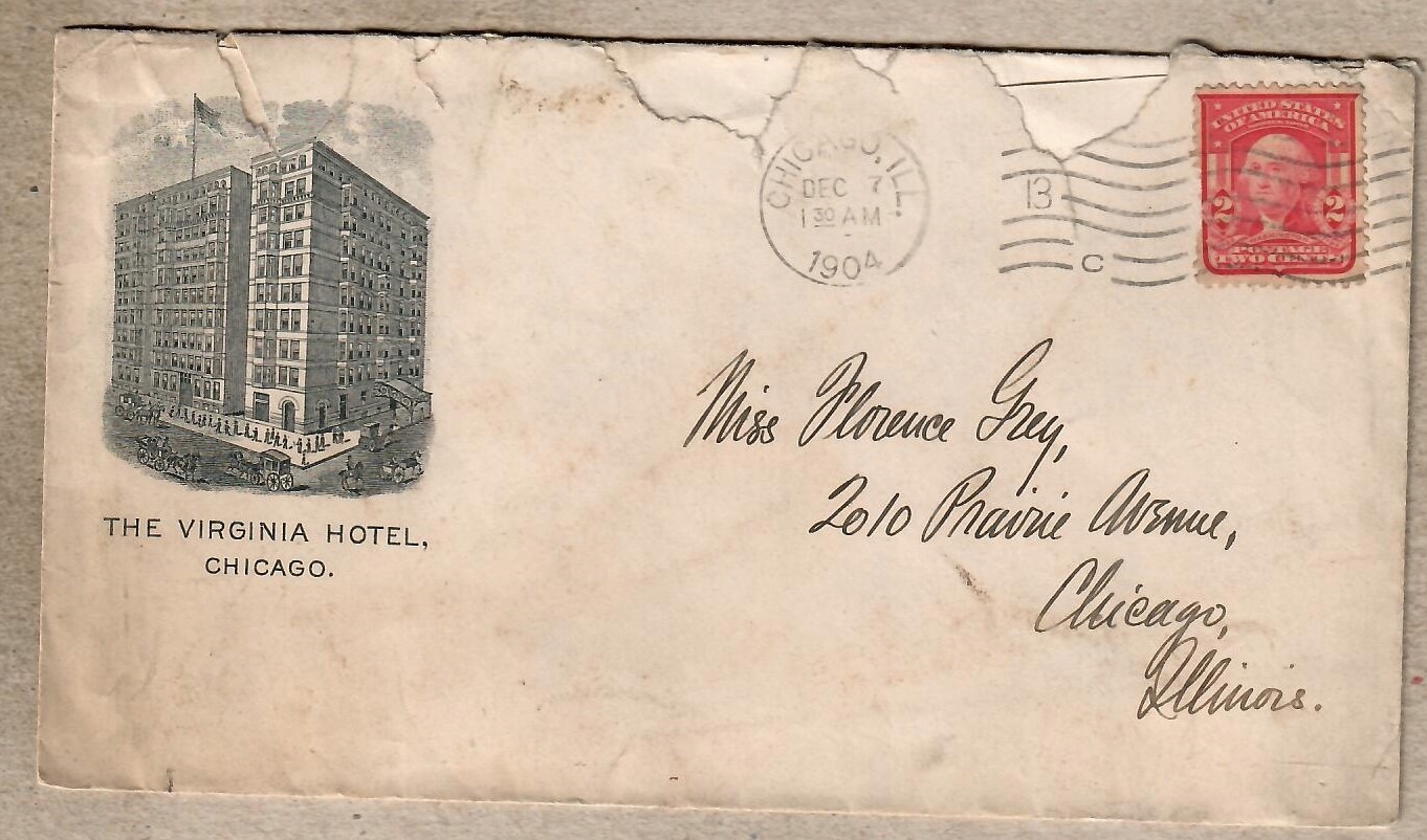 USA, 1904 r. koperta, architektura