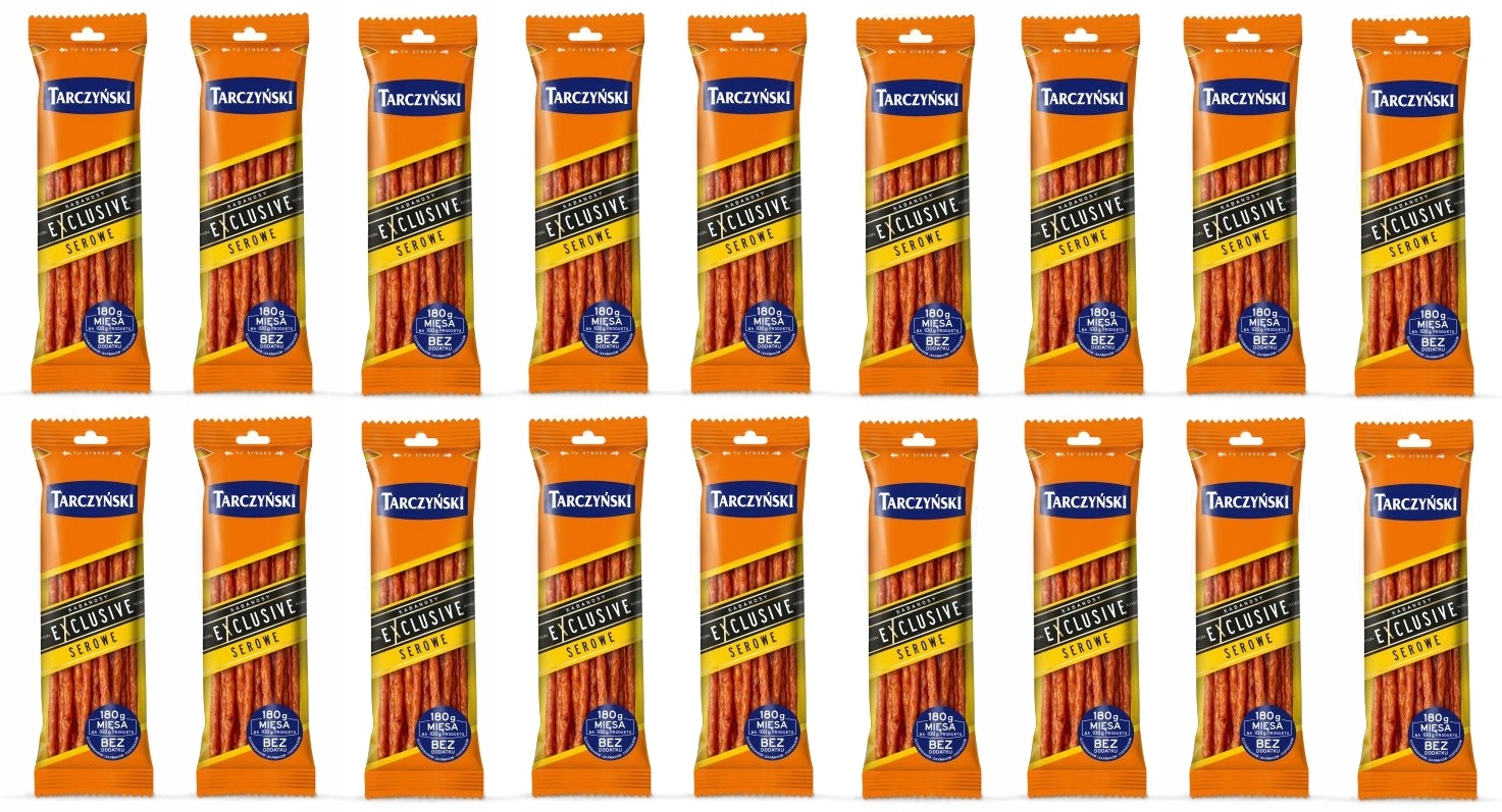 18 x 105 g Tarczyński Kabanos exclusive sýrový Karton