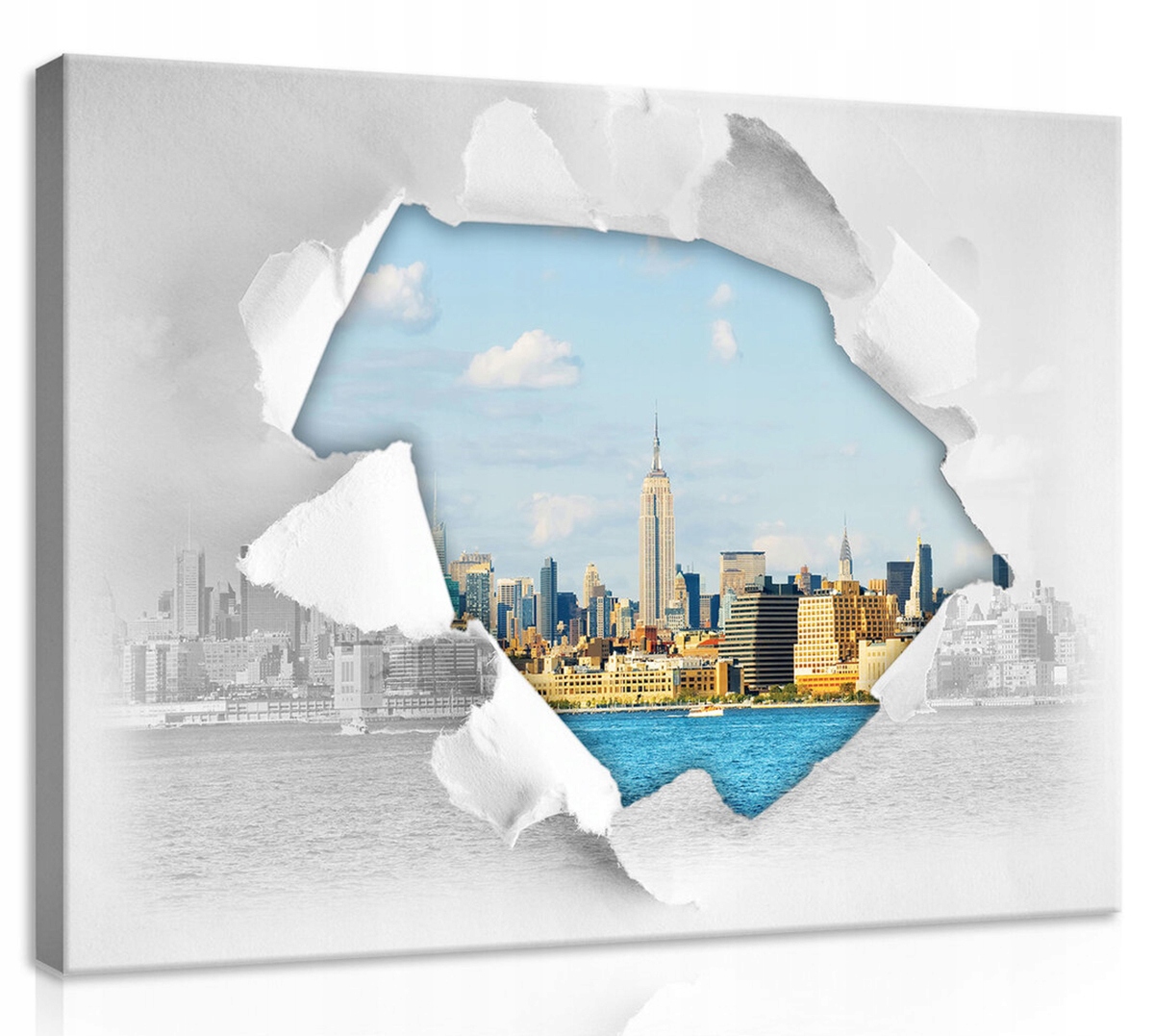 Obraz Na Plátně Canvas 80x60 New York Pohled