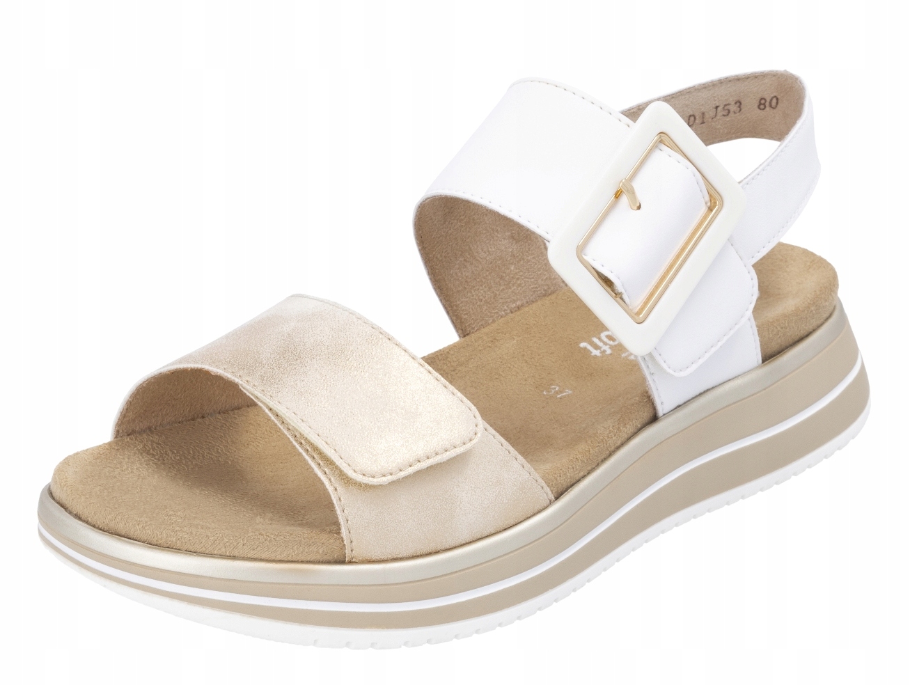 Remonte D1J53-80 vel.38 pohodlné klasické sandály Soft Rieker