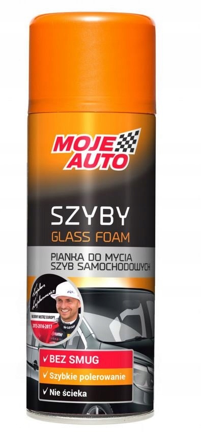 

Amtra Pianka do mycia szyb samochodowych 400ml Moj
